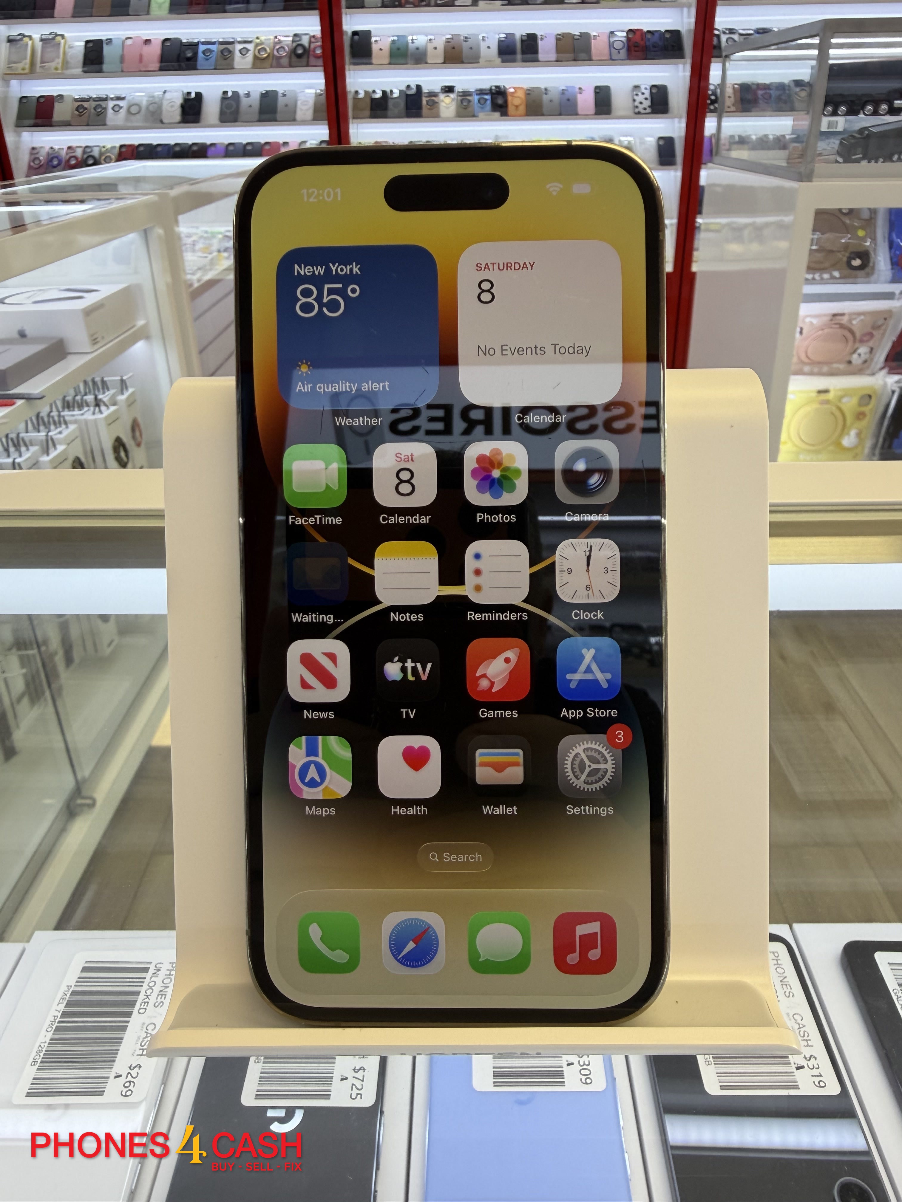 iPhone 14 Pro - 128GB Gold (Unlocked) - photo 2