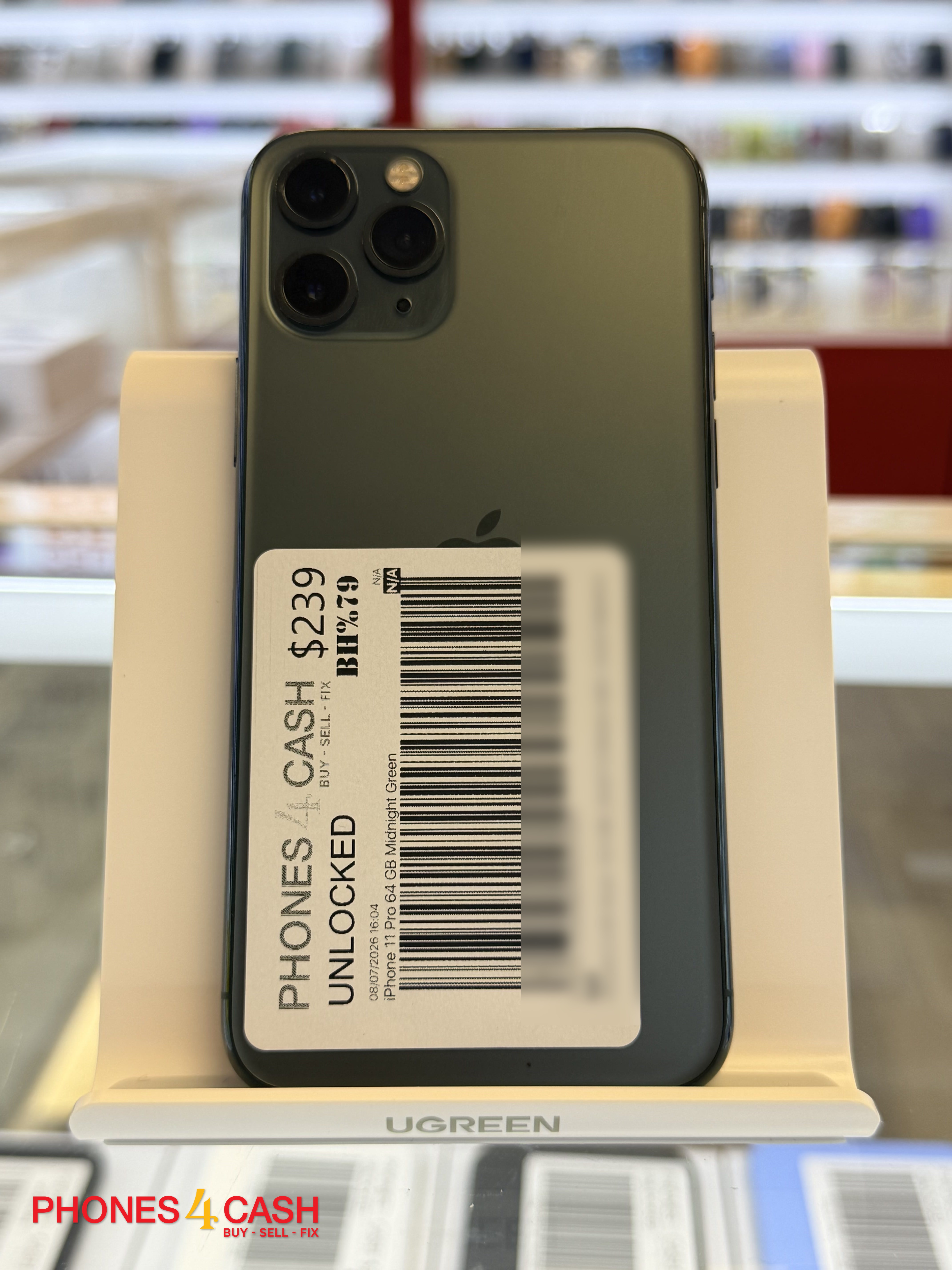 iPhone 11 Pro - 64GB Midnight Green (Unlocked)