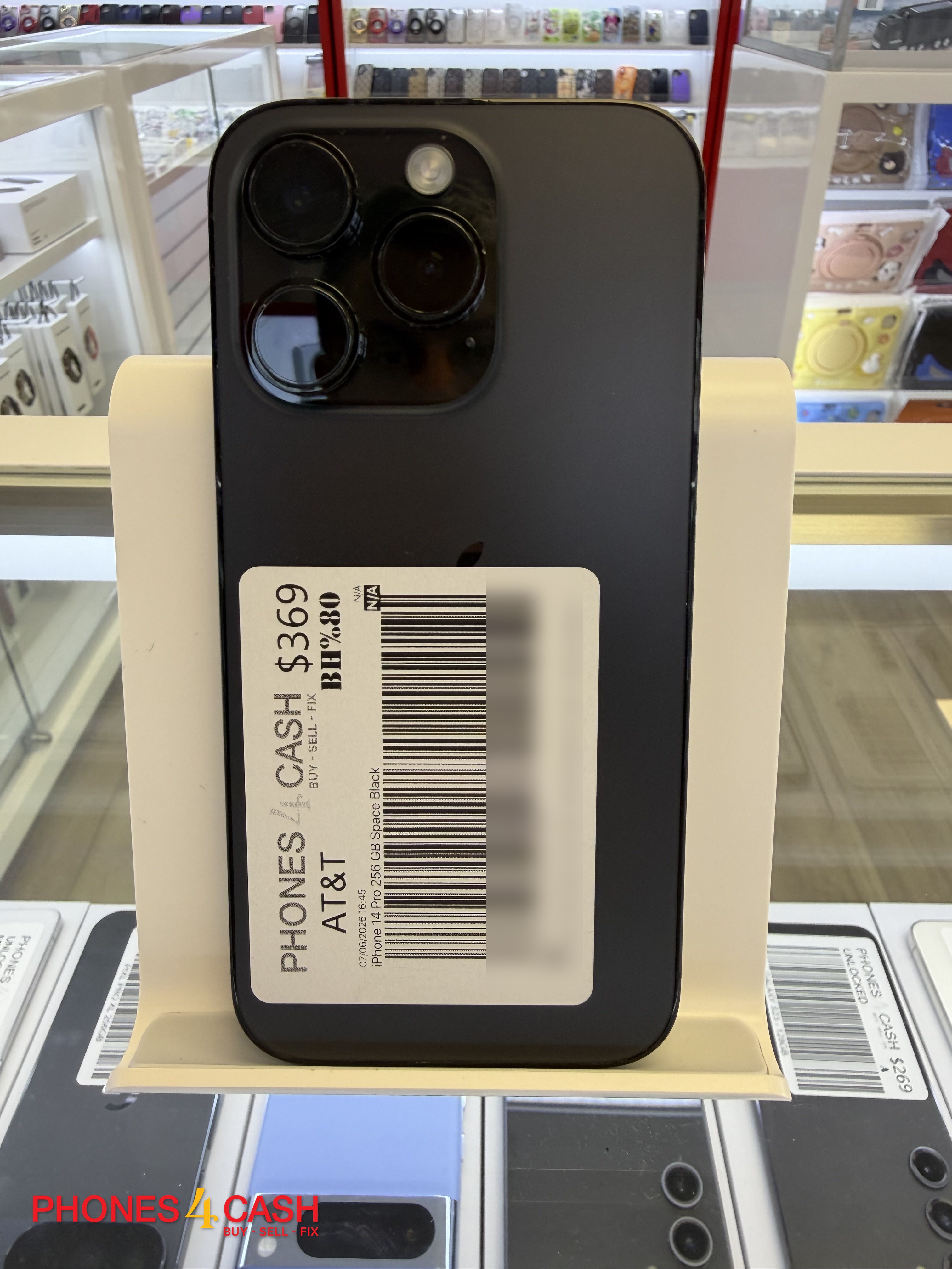 iPhone 14 Pro - 256GB Space Black (AT&T)