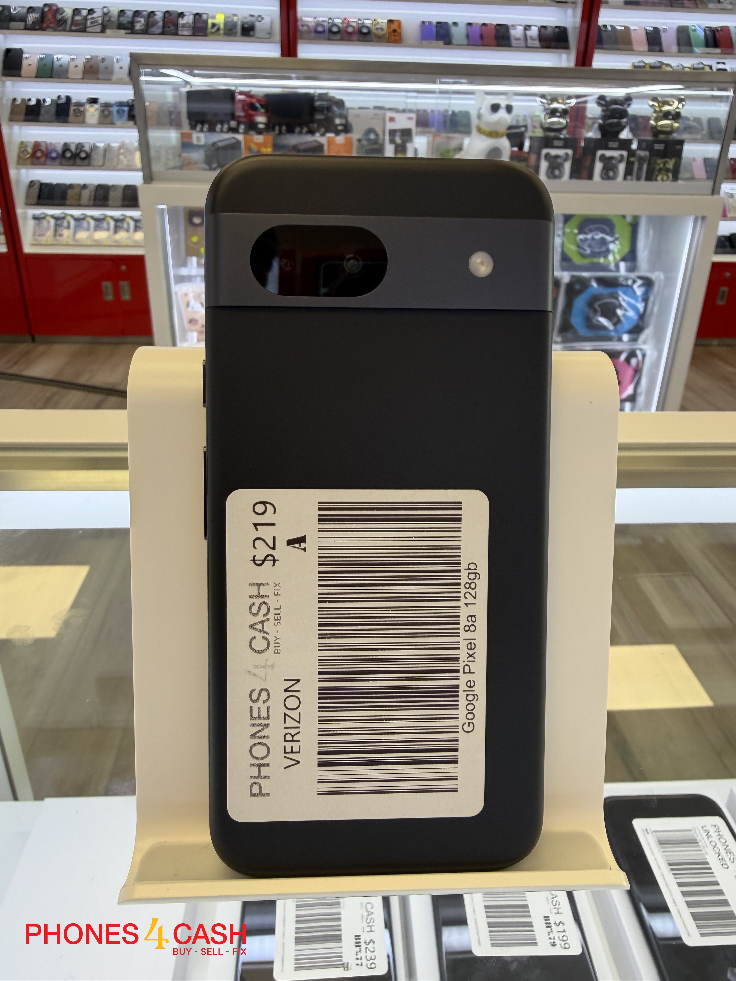 Google Pixel 8a - 128GB Black (Verizon)