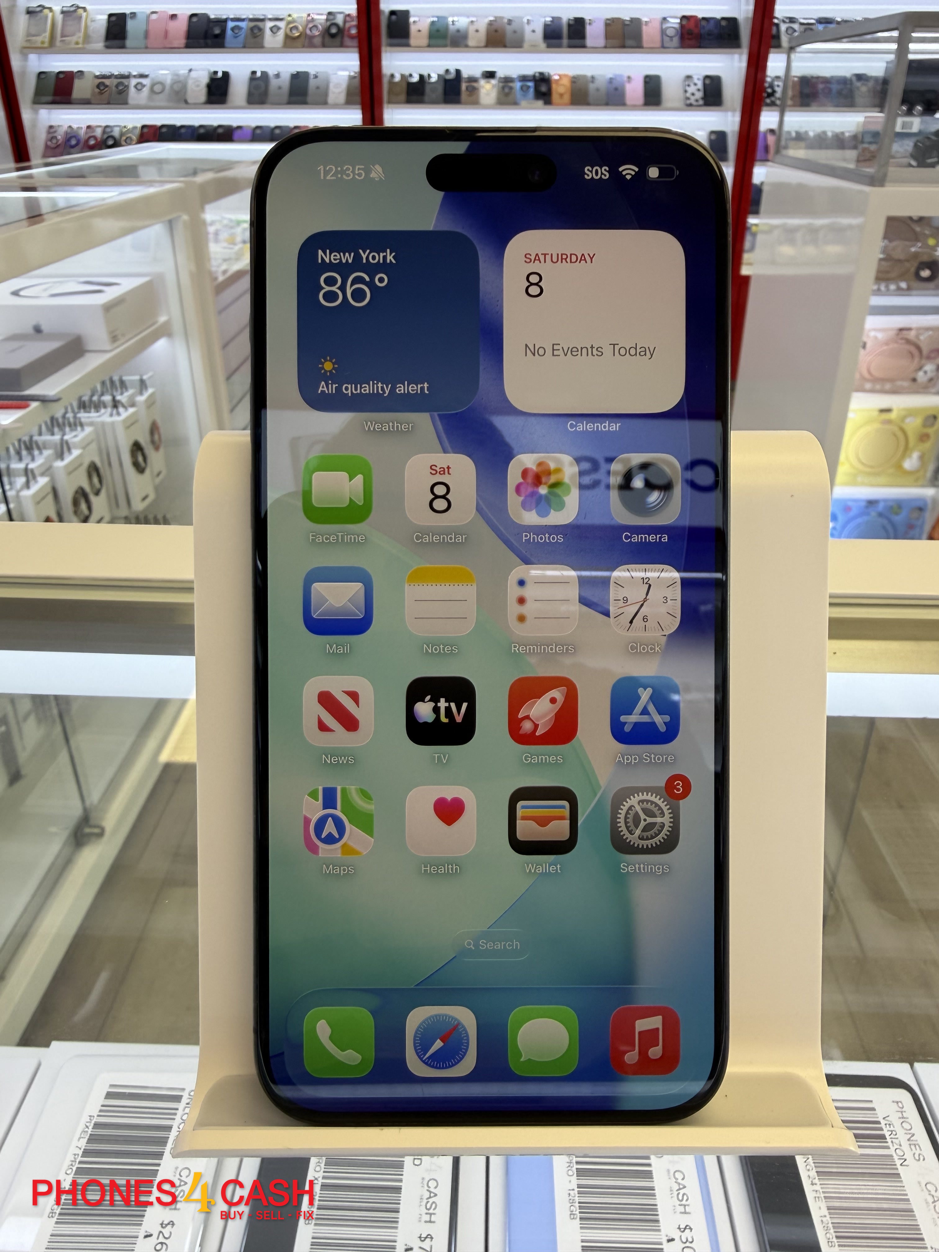 iPhone 15 Pro Max - 512GB Black Titanium (Unlocked) - photo 2
