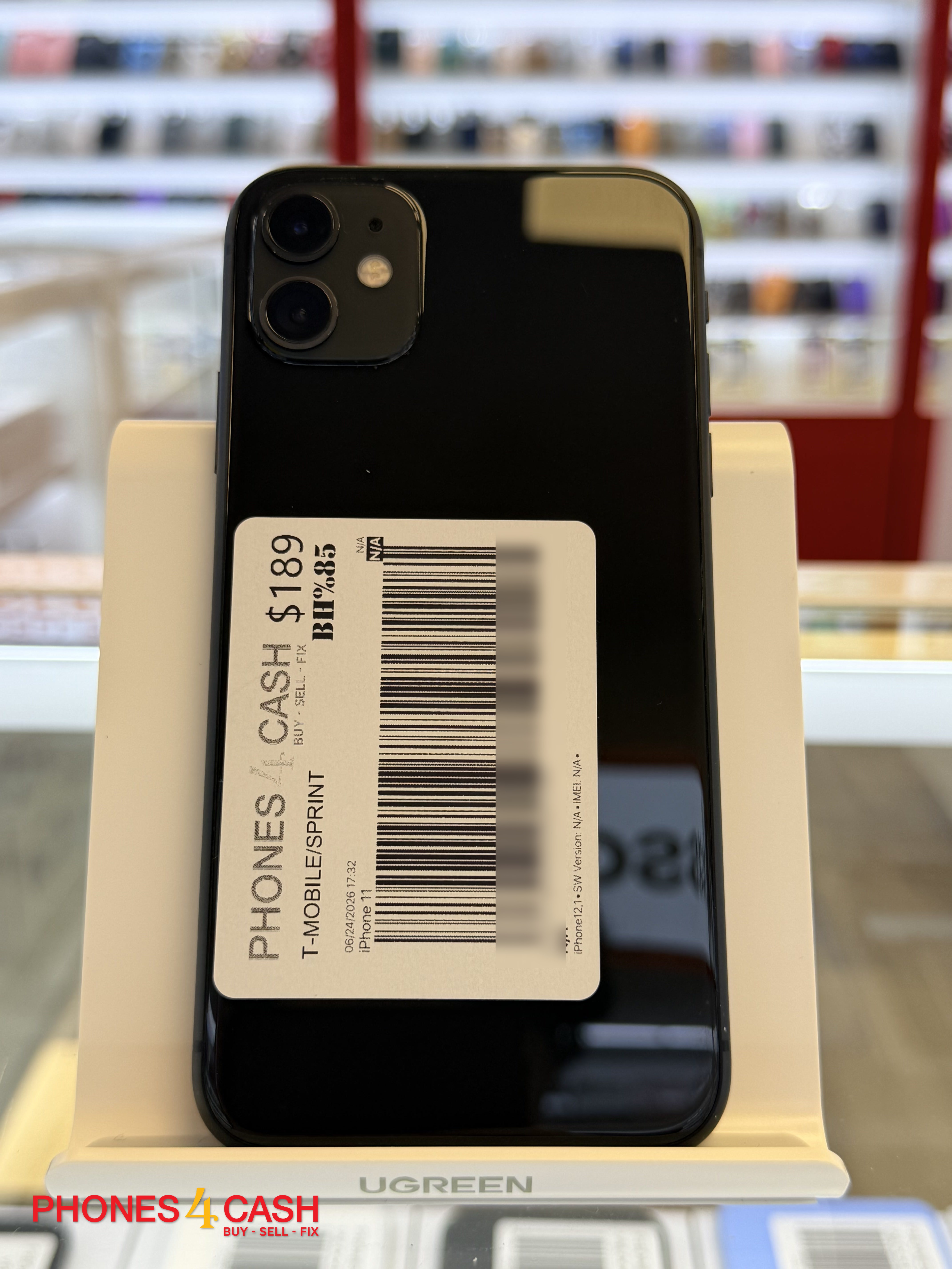 iPhone 11 - 64GB Black (T-Mobile / Sprint)