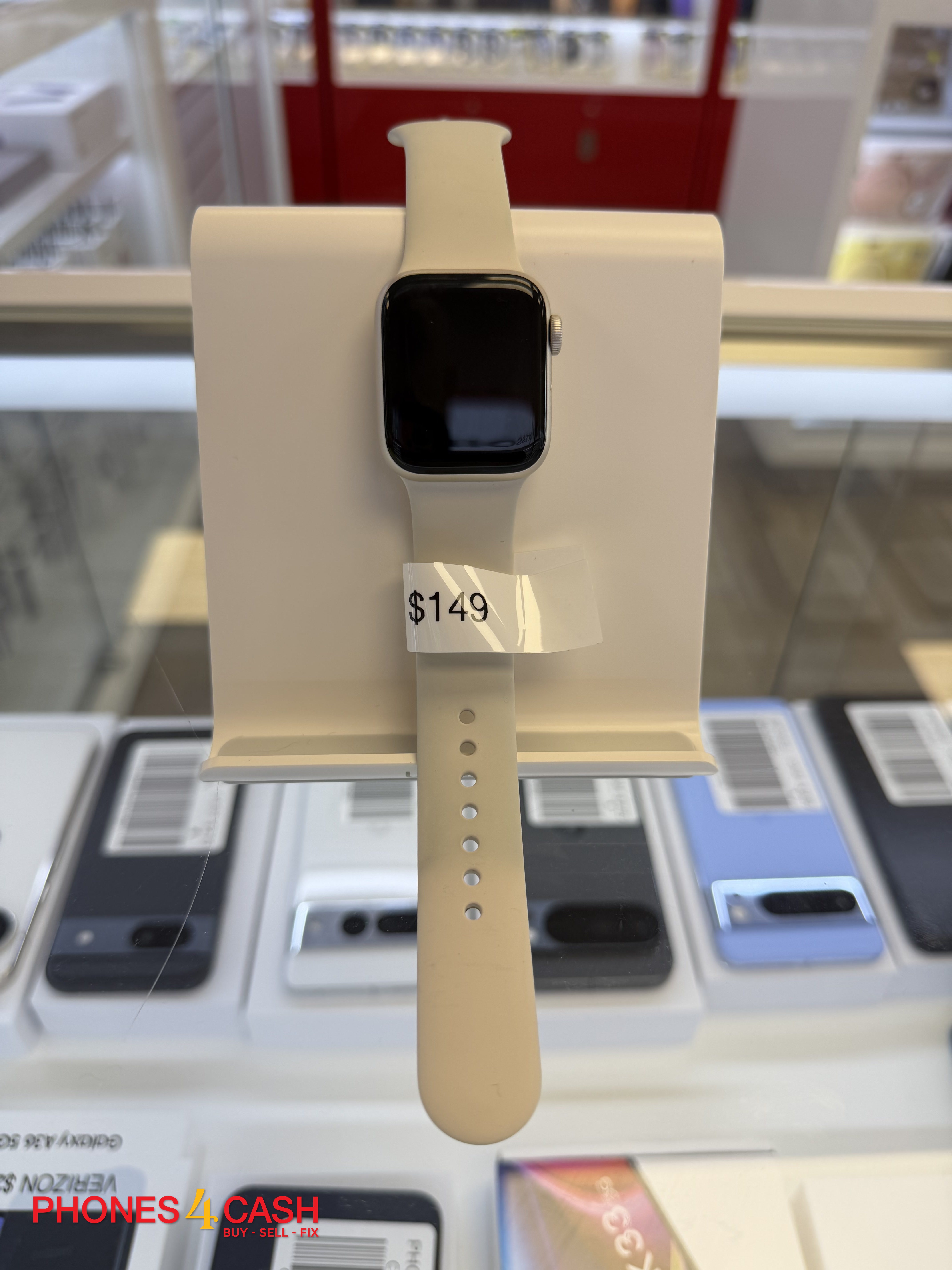 Apple Watch SE (2nd Gen) - 40mm Starlight Aluminum, Sport Band (GPS)