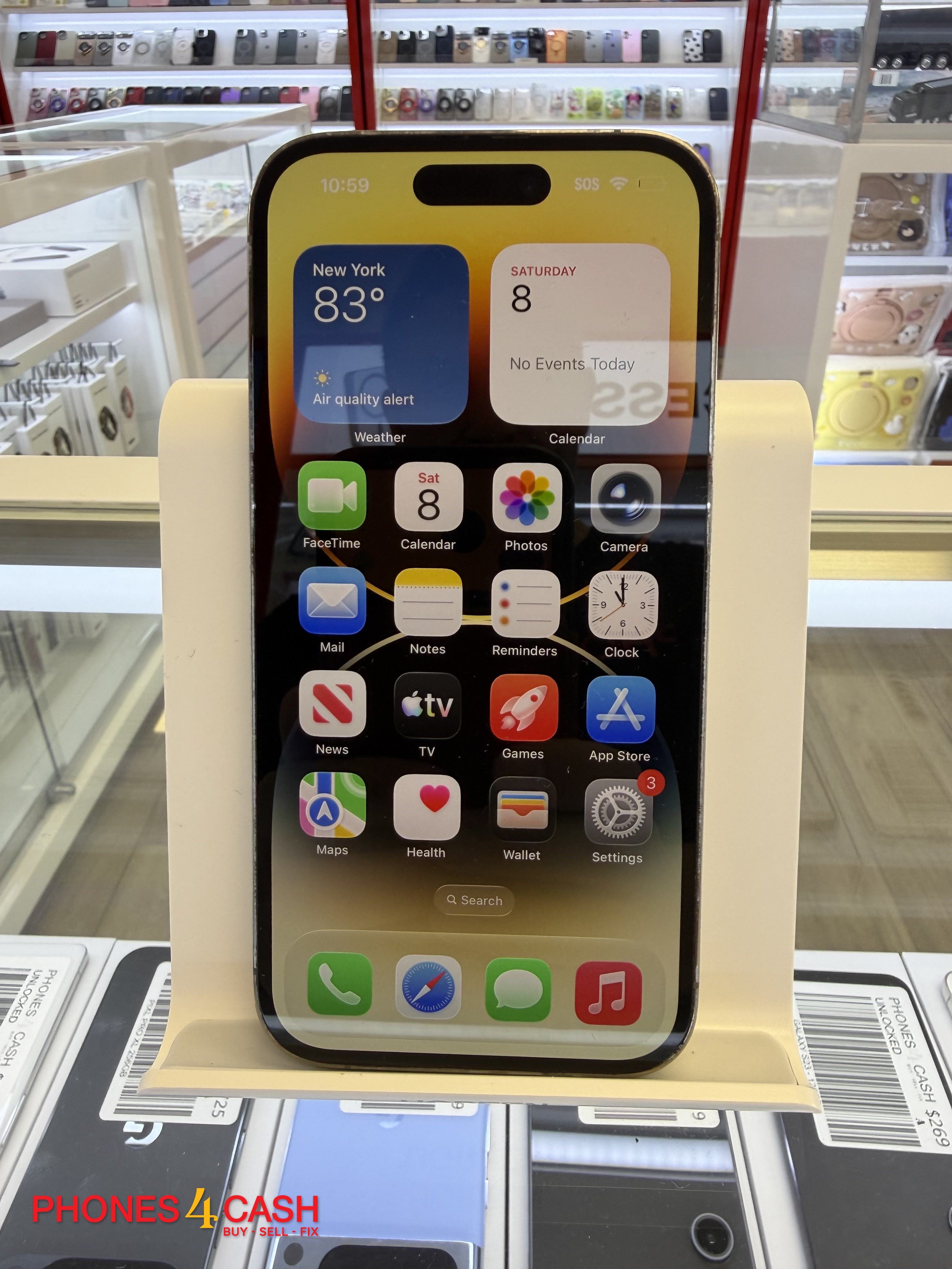 iPhone 14 Pro - 128GB Gold (Unlocked) - photo 2