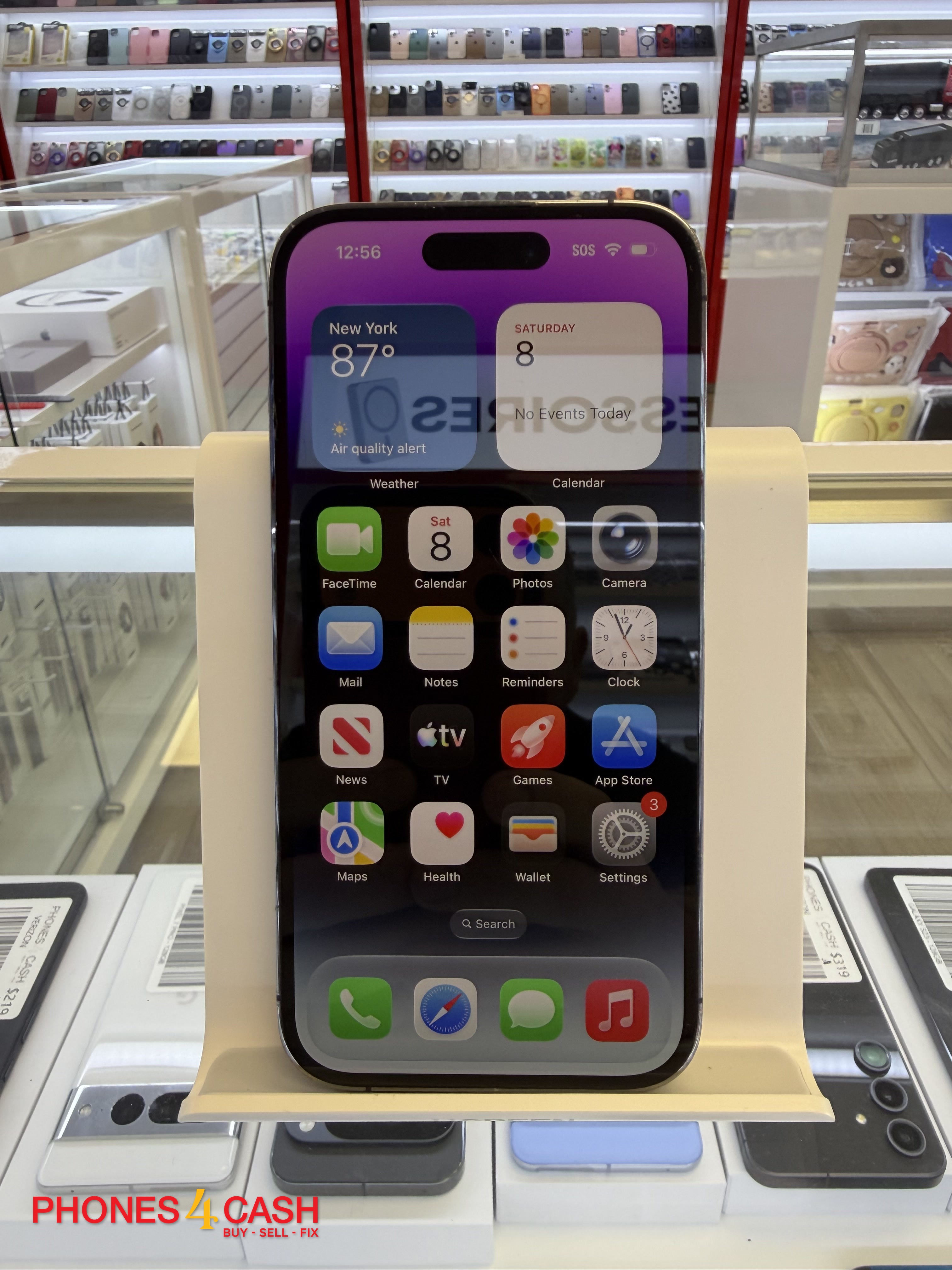 iPhone 14 Pro - 128GB Deep Purple (Unlocked) - photo 2