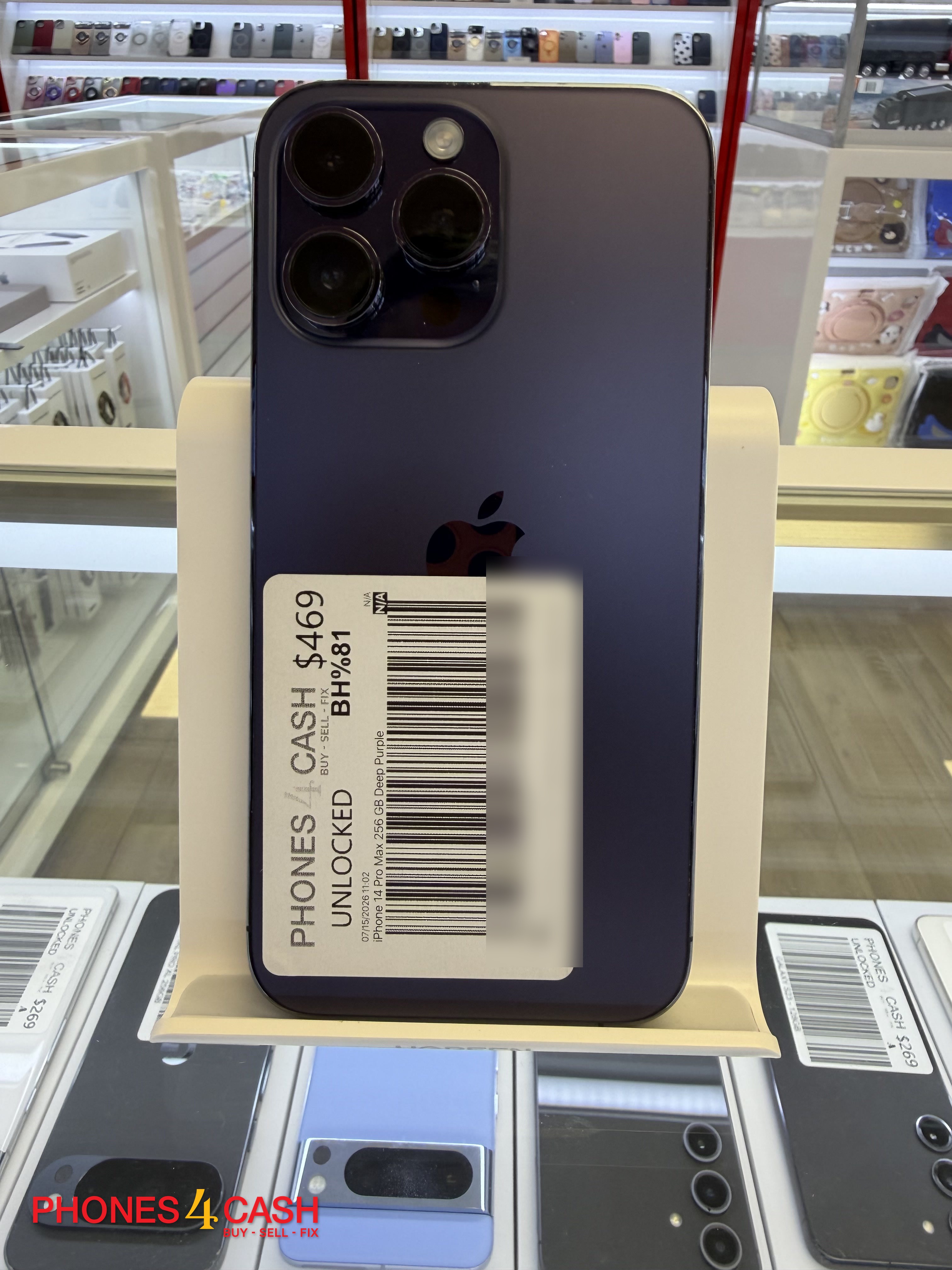 iPhone 14 Pro Max - 256GB Deep Purple (Unlocked)