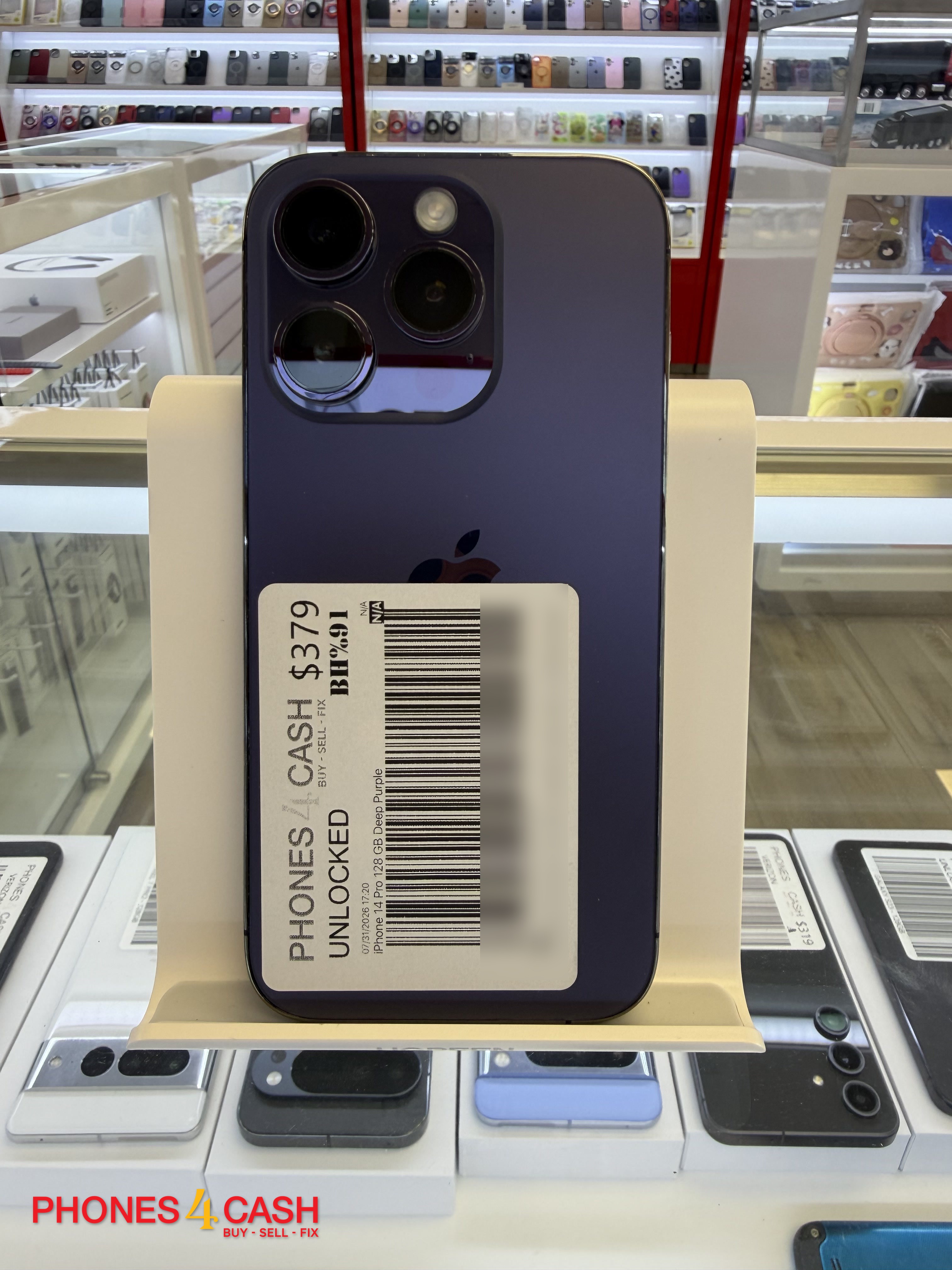 iPhone 14 Pro - 128GB Deep Purple (Unlocked)