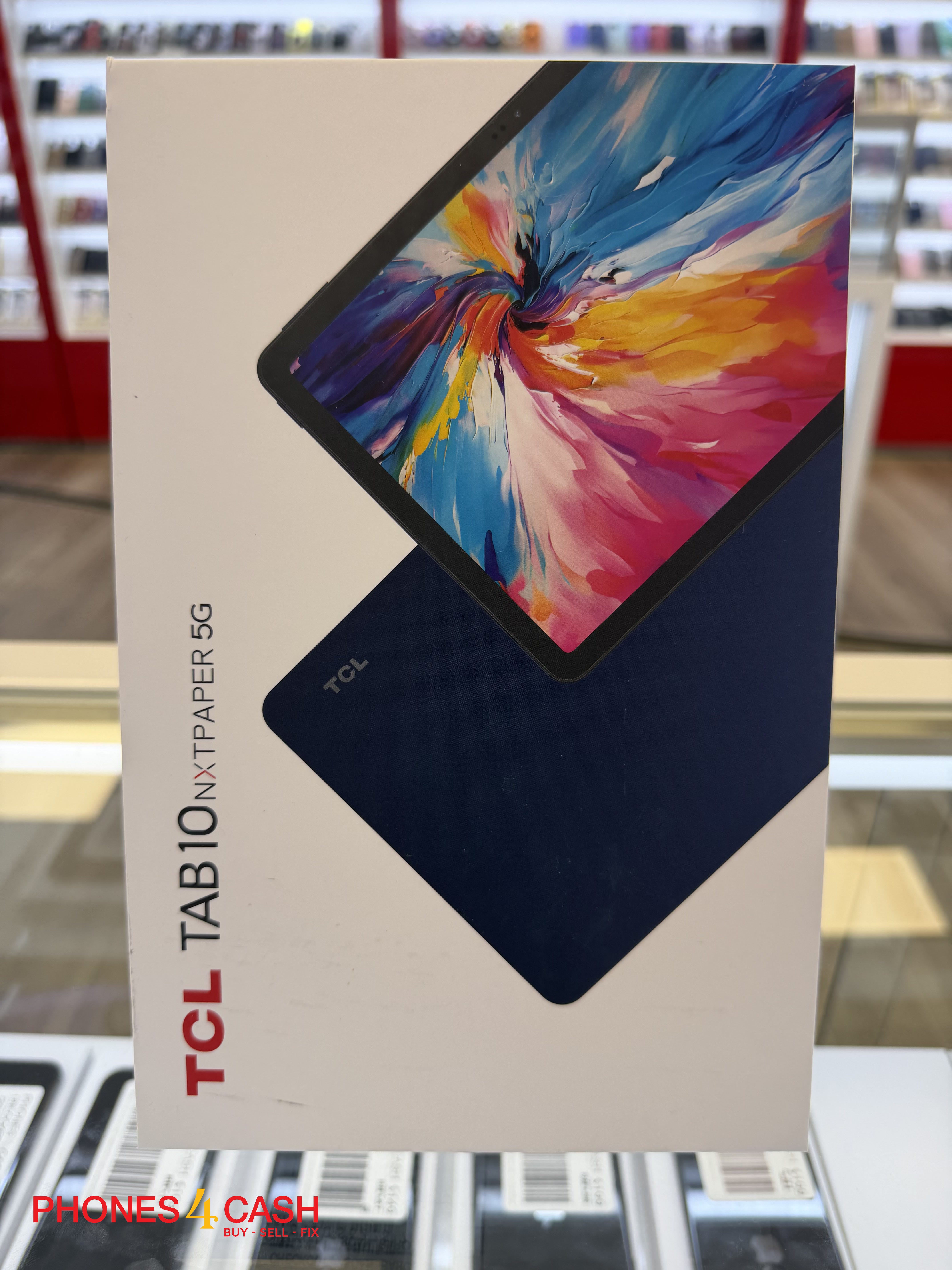 TCL Tab 10 NXTPAPER 5G - 128GB Black (5G Unlocked) - Brand New, Sealed