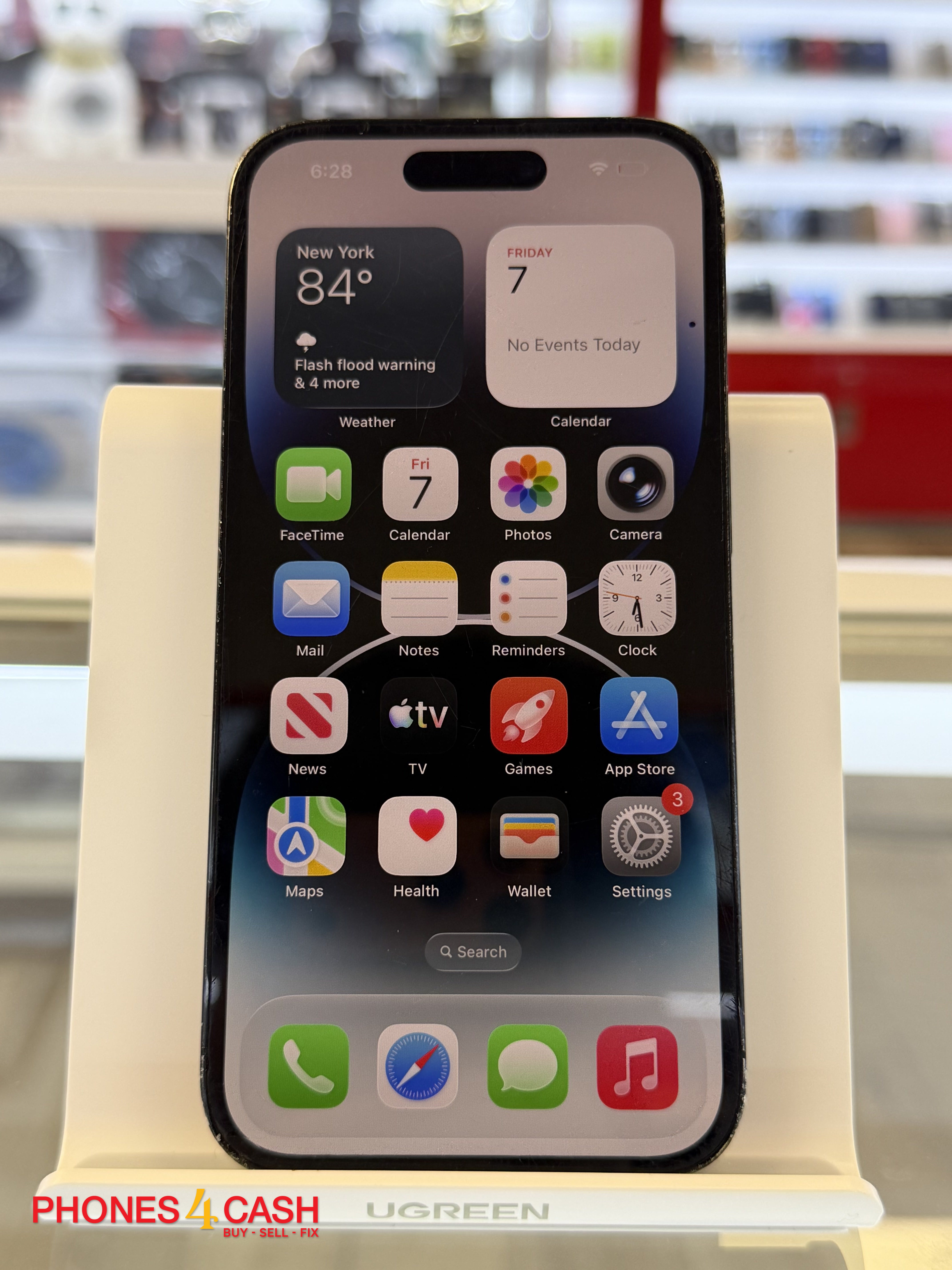 iPhone 15 Pro - 128GB Black Titanium (Unlocked) - photo 2