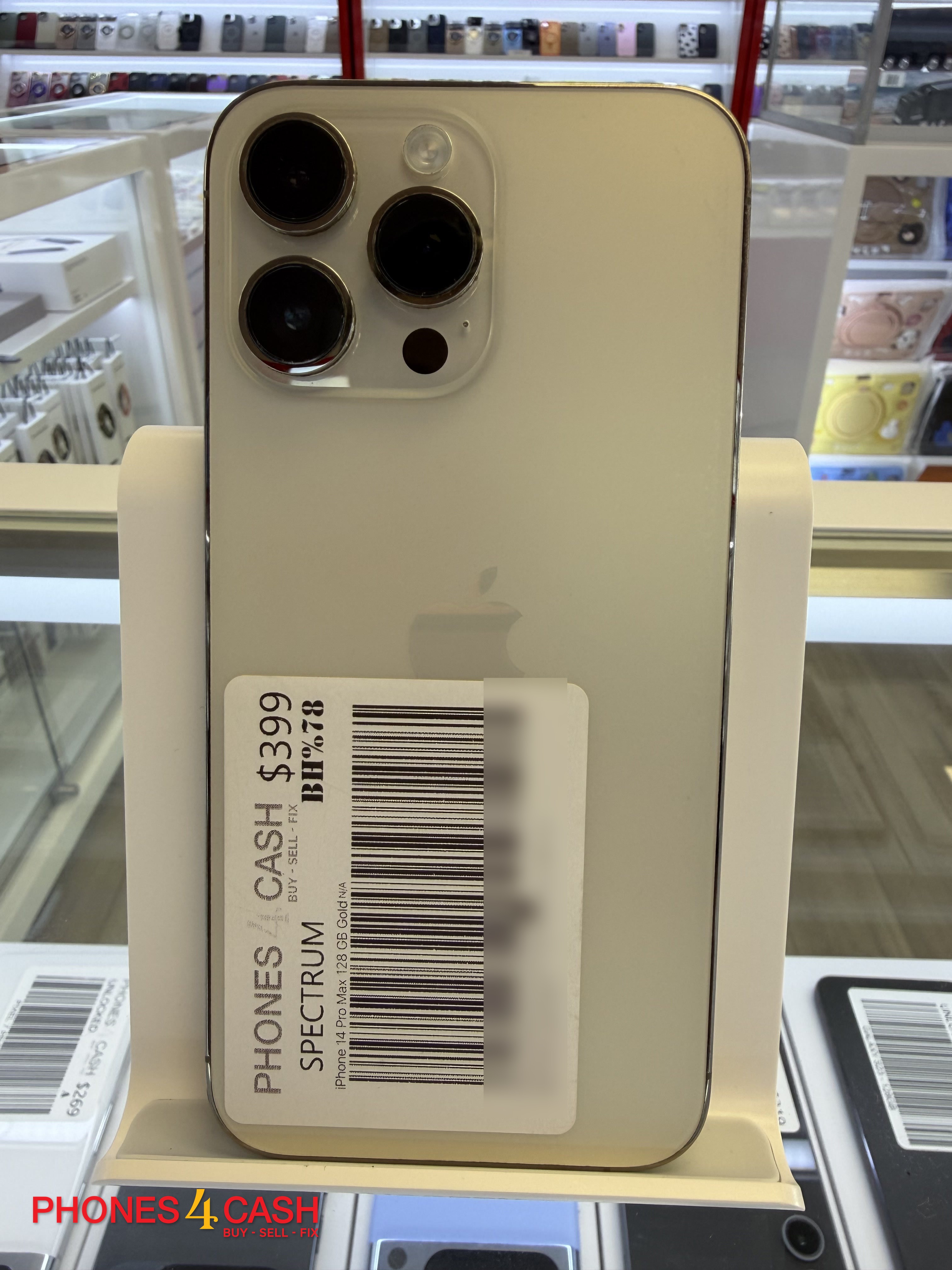 iPhone 14 Pro Max - 128GB Gold (Spectrum)