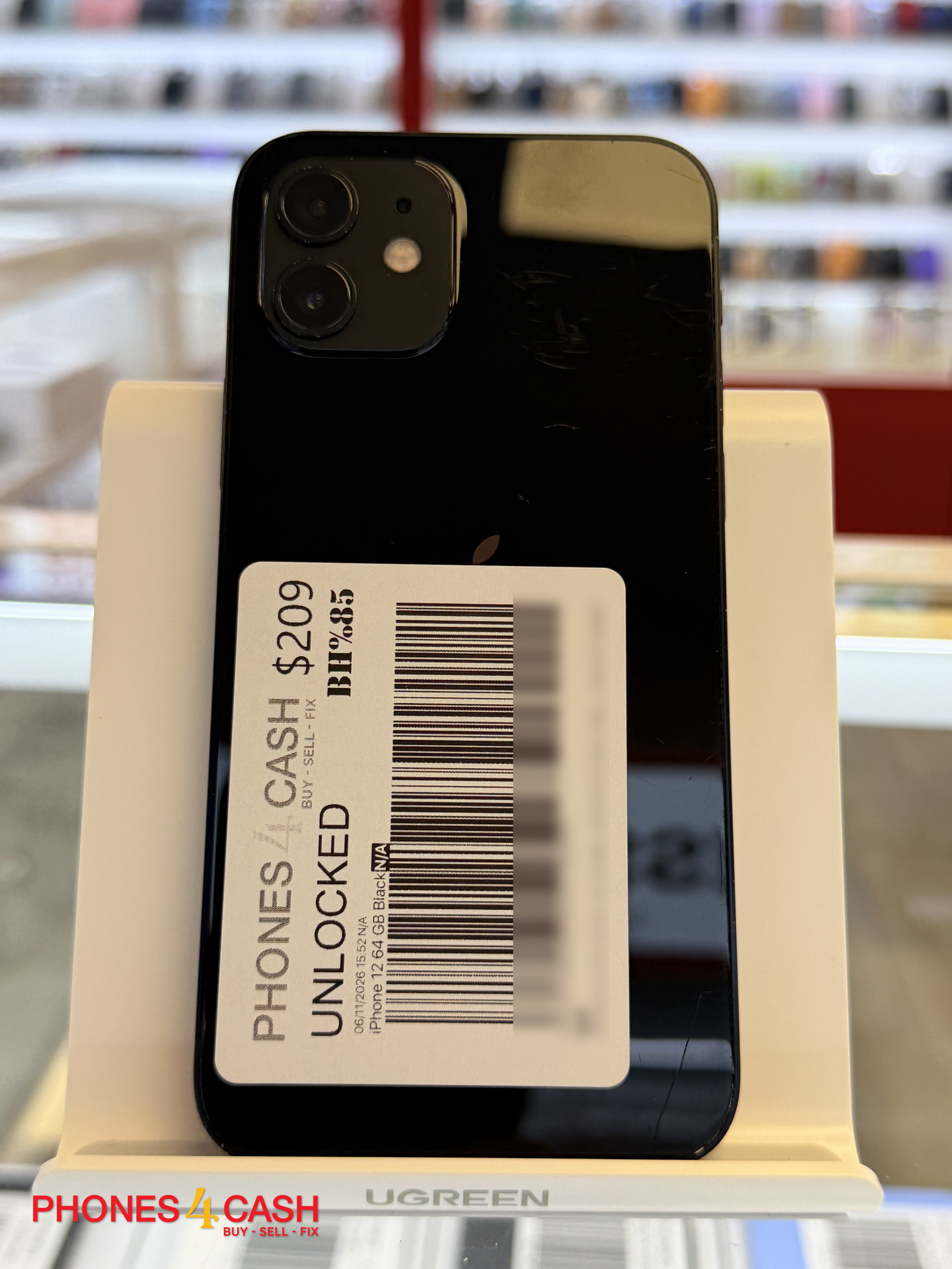 iPhone 12 - 64GB Black (Unlocked)
