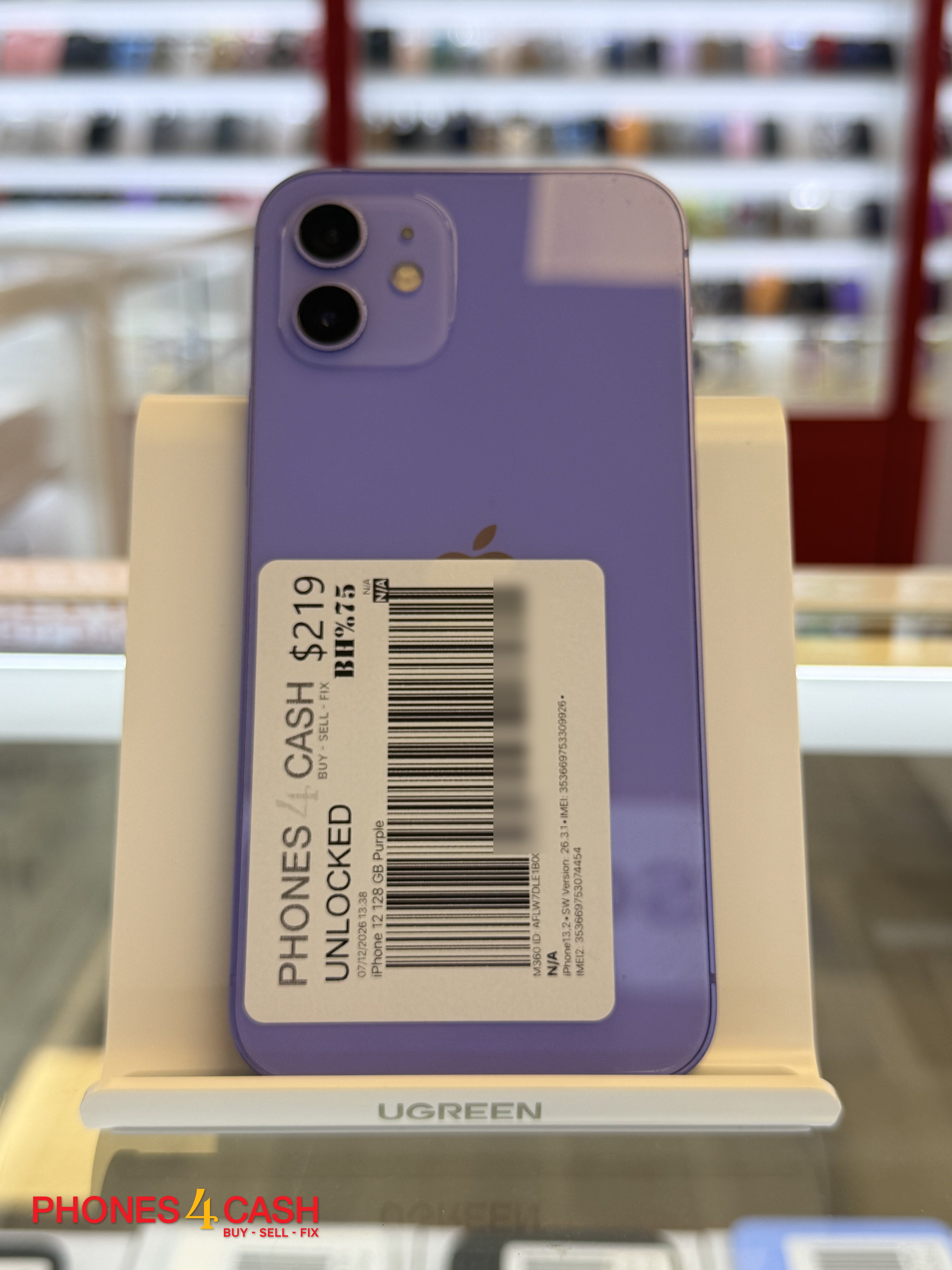 iPhone 12 - 128GB Purple (Unlocked)