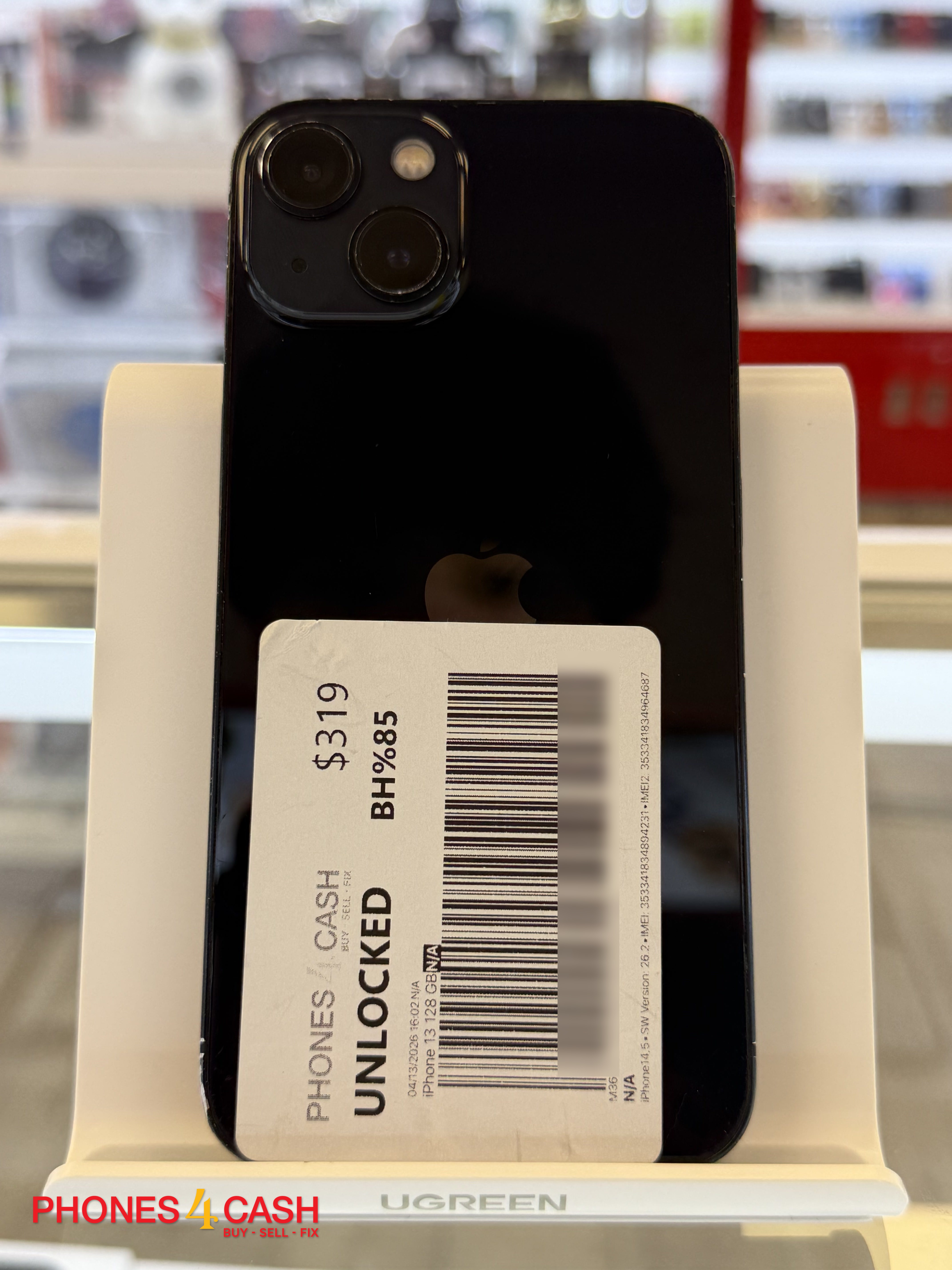 iPhone 13 - 128GB Midnight (Unlocked)