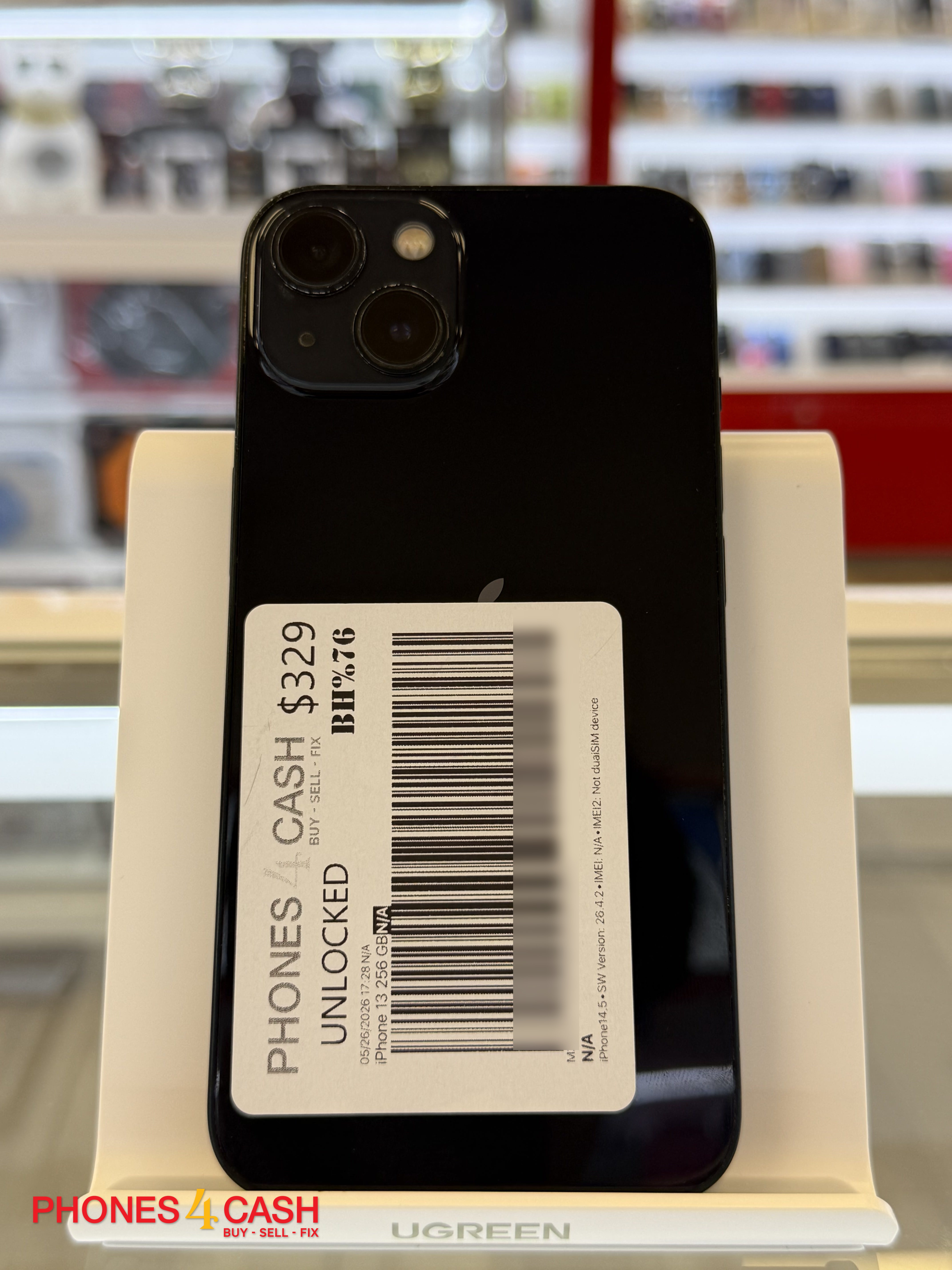 iPhone 13 - 256GB Midnight (Unlocked)