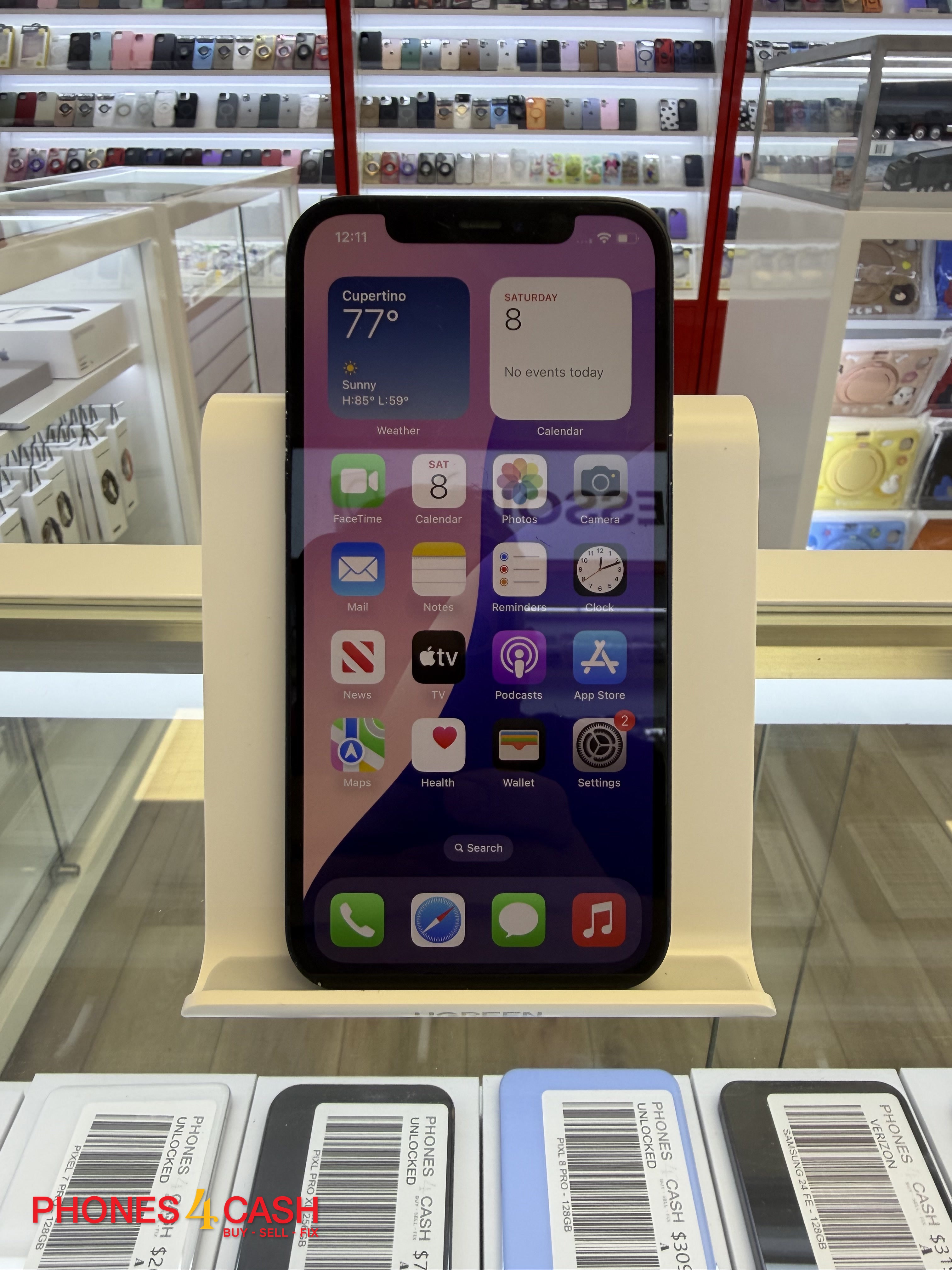 iPhone 12 - 128GB Black (Unlocked) - photo 2