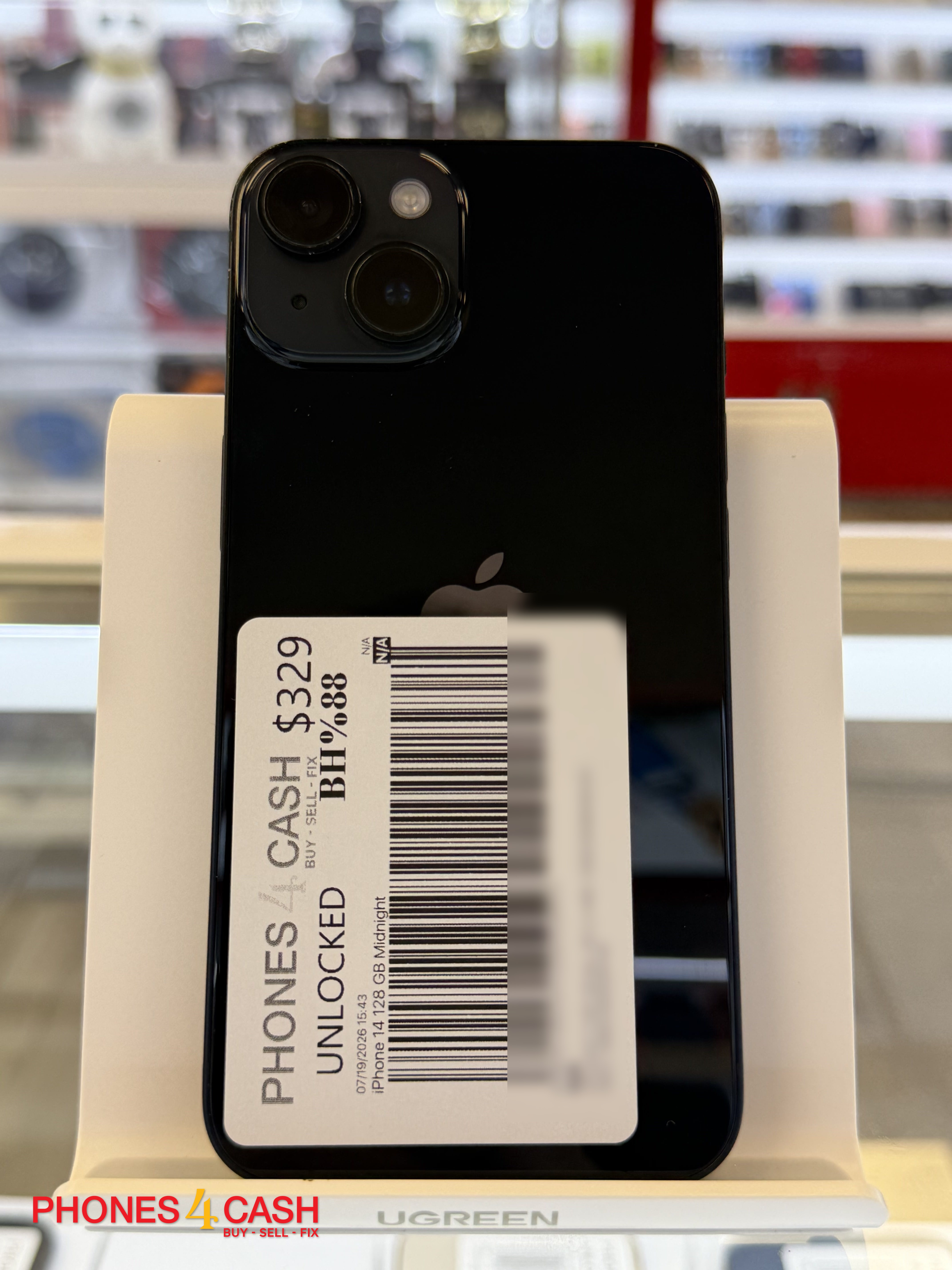 iPhone 14 - 128GB Midnight (Unlocked)
