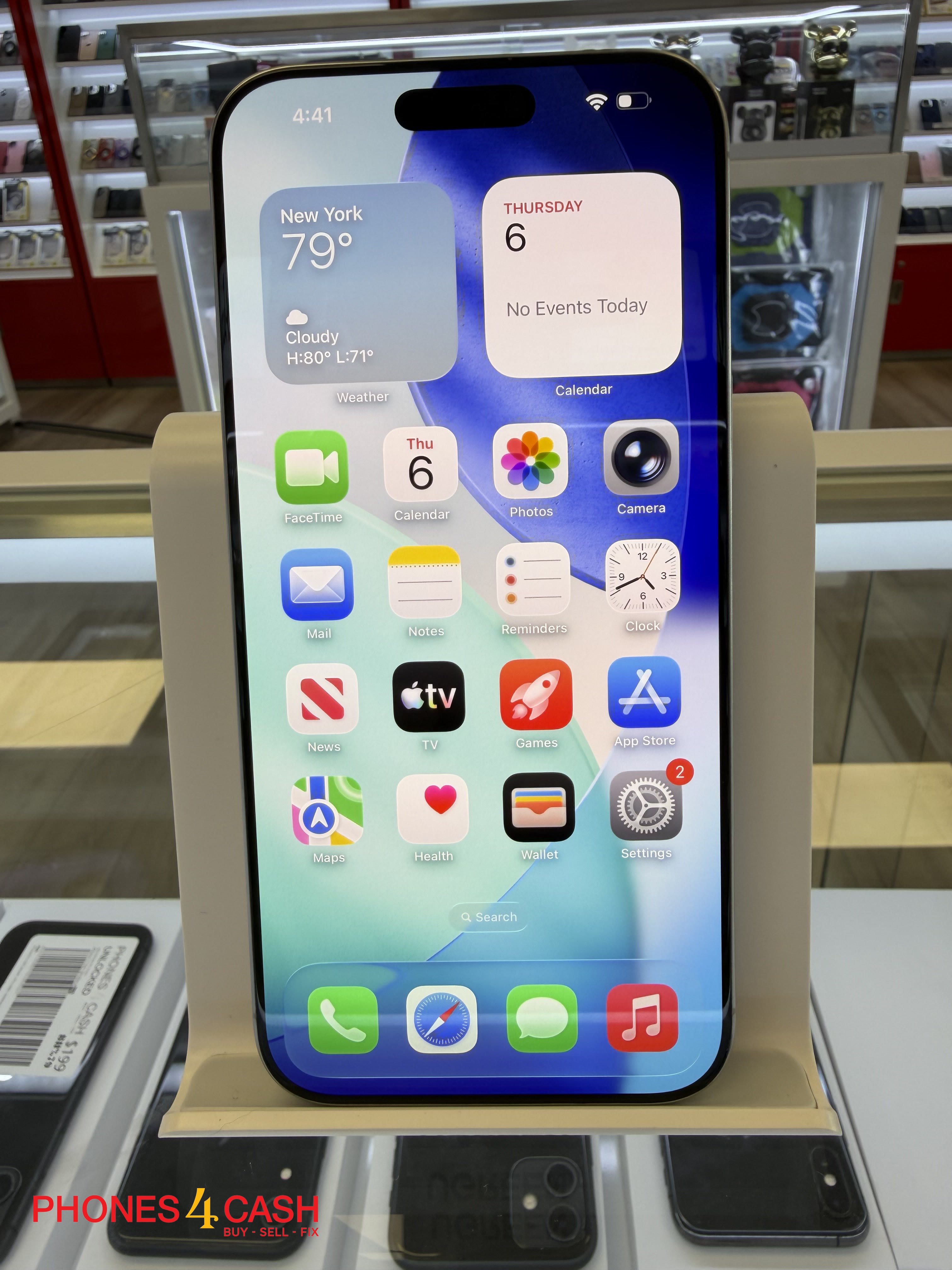 iPhone 16 Pro Max - 256GB White Titanium (AT&T) - photo 2