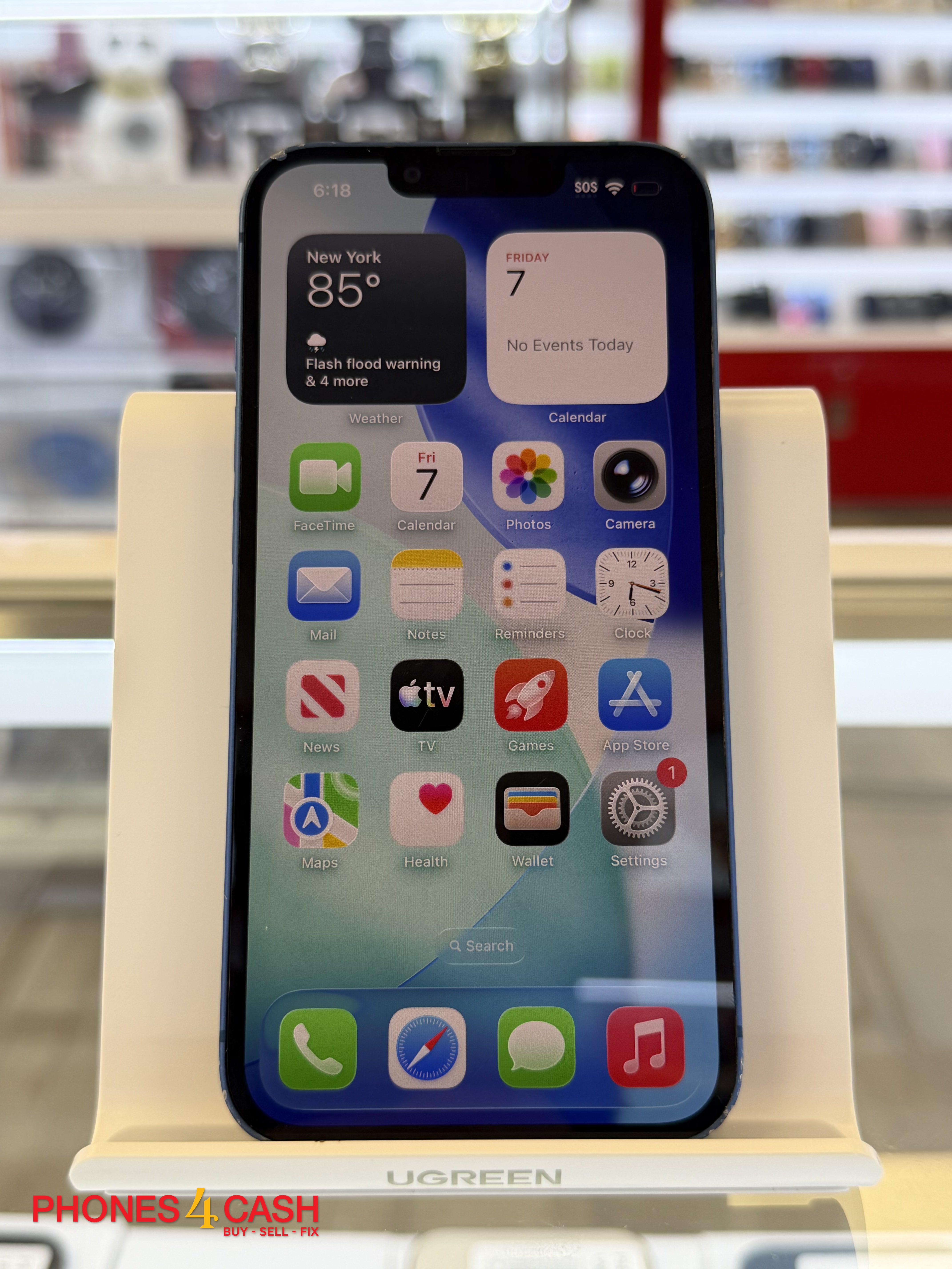 iPhone 13 - 128GB Blue (Sprint / T-Mobile) - photo 2