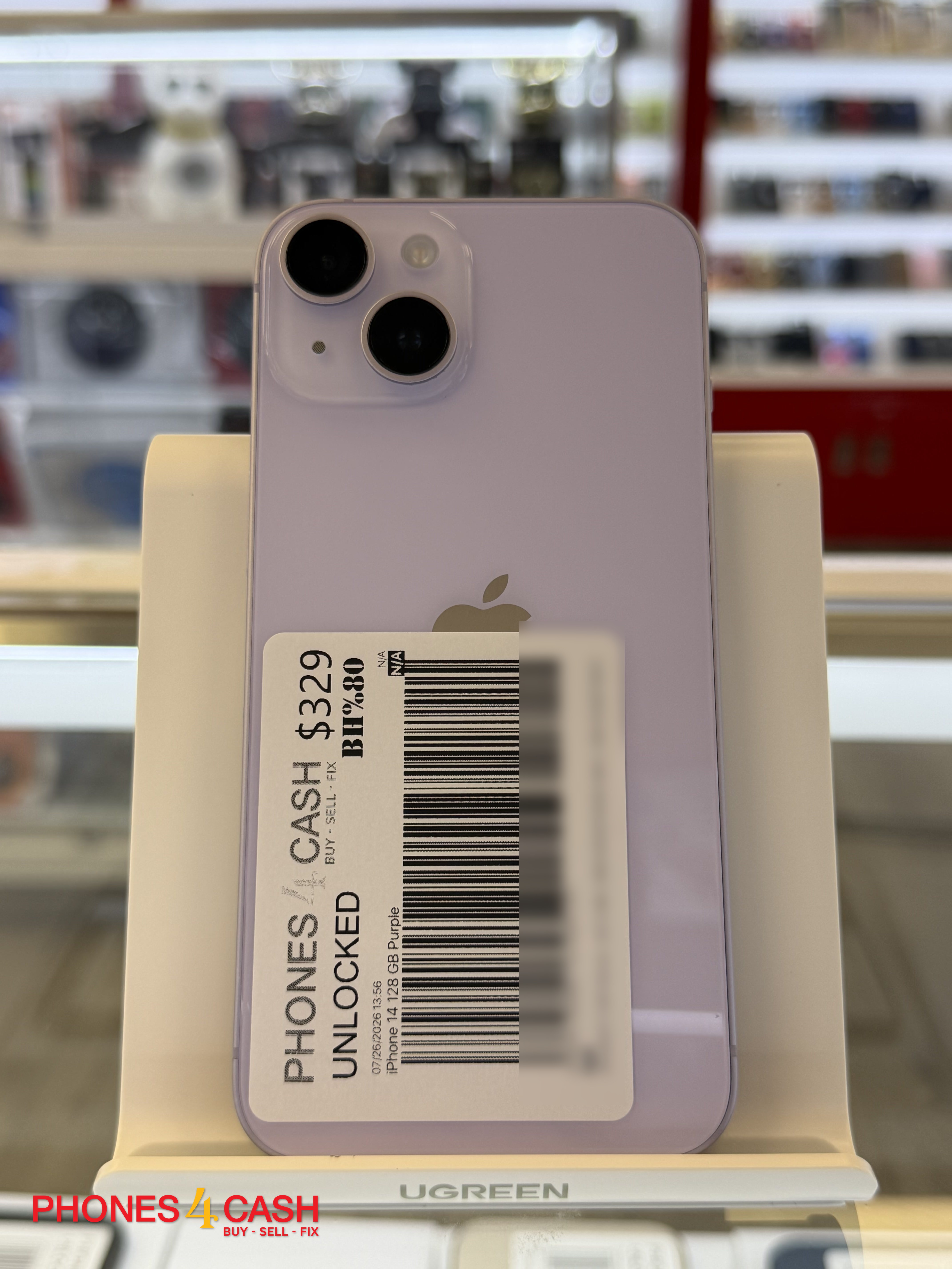 iPhone 14 - 128GB Purple (Unlocked)