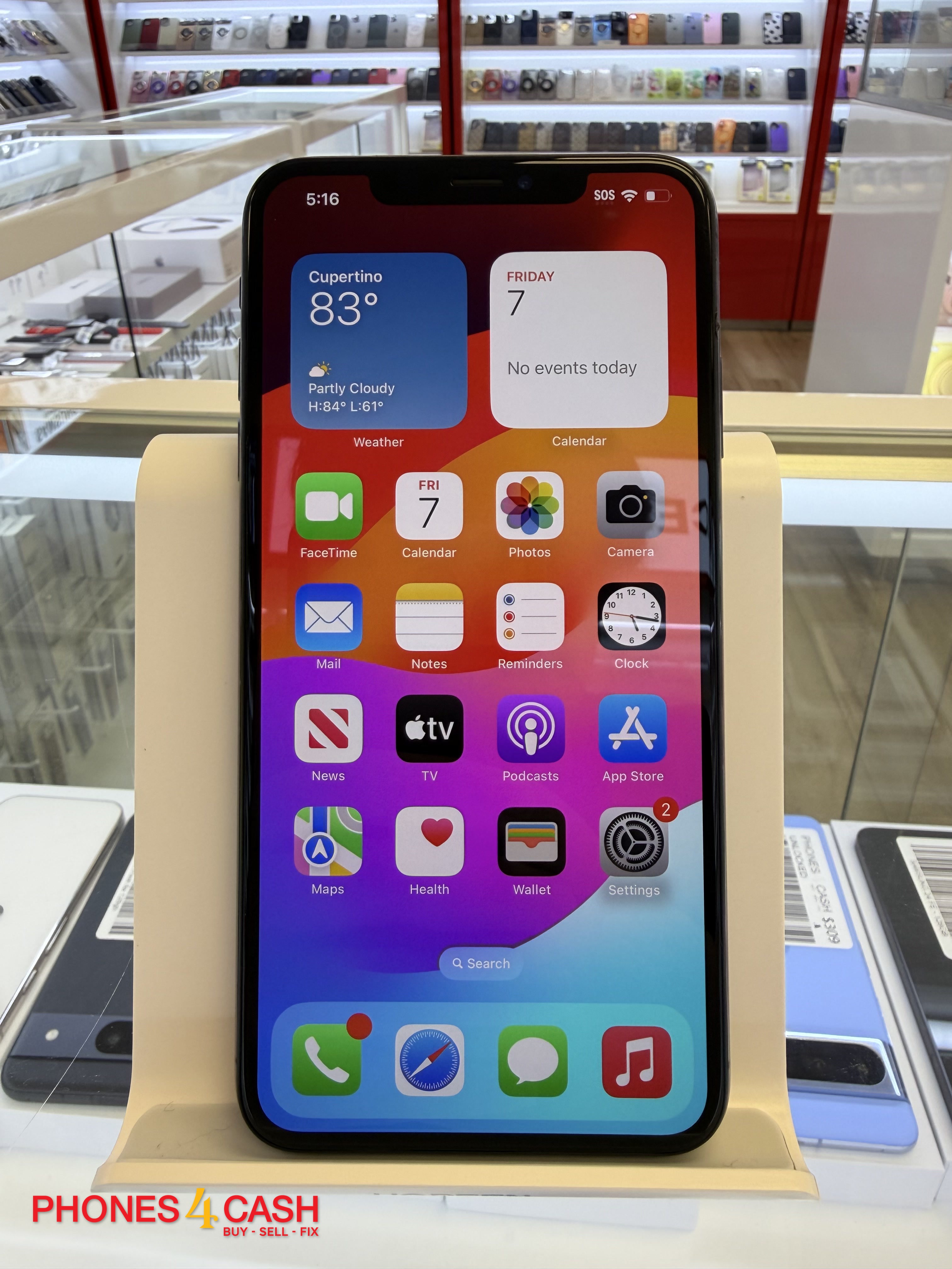 iPhone XS Max - 64GB Space Gray (Unlocked) - photo 2