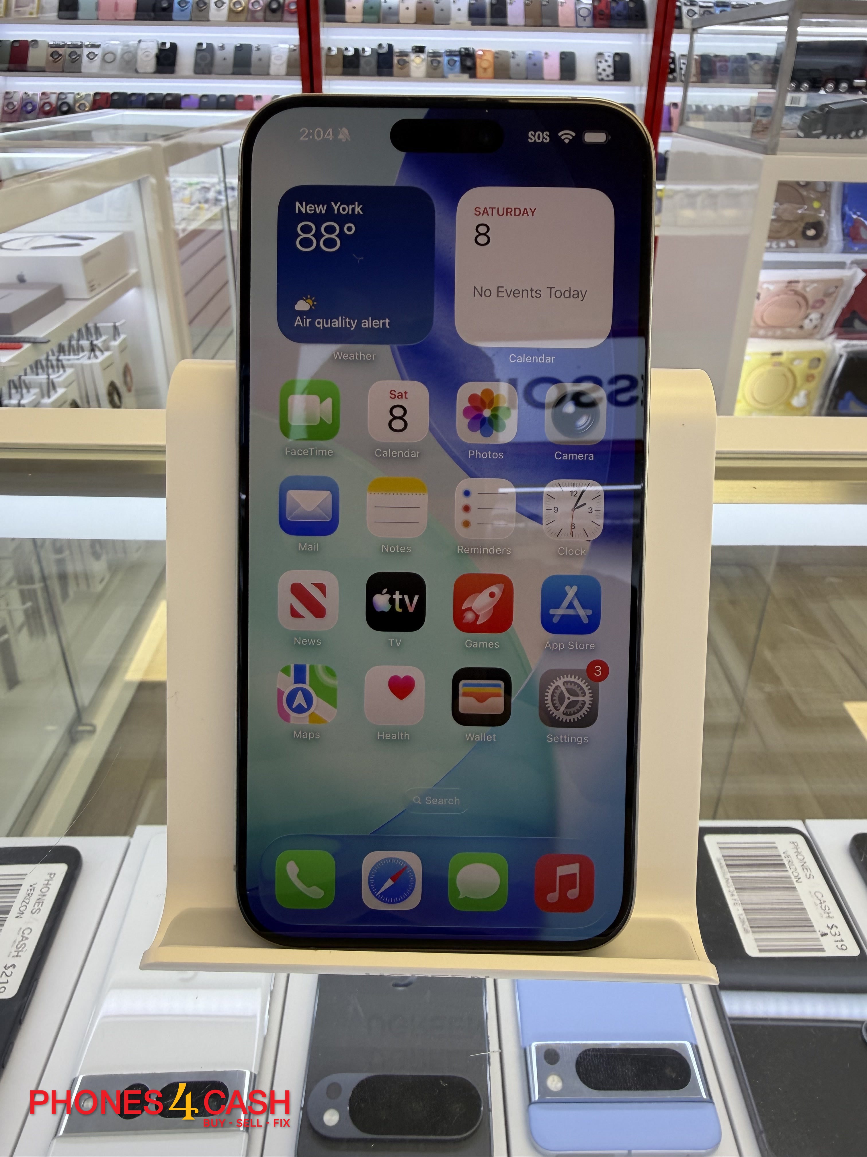 iPhone 15 Pro Max - 256GB Natural Titanium (AT&T) - photo 2