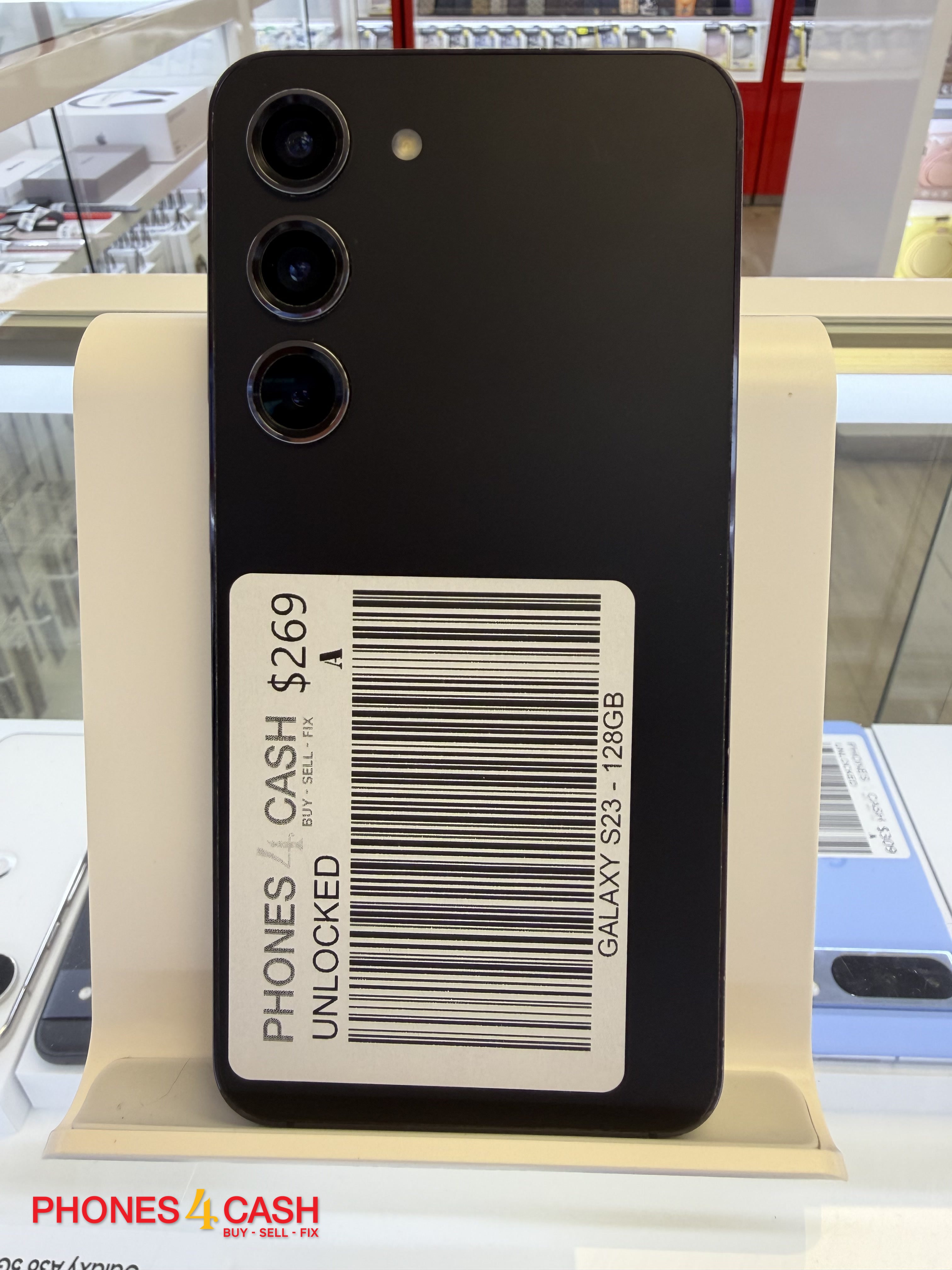 Samsung Galaxy S23 - 128GB Phantom Black (Unlocked)
