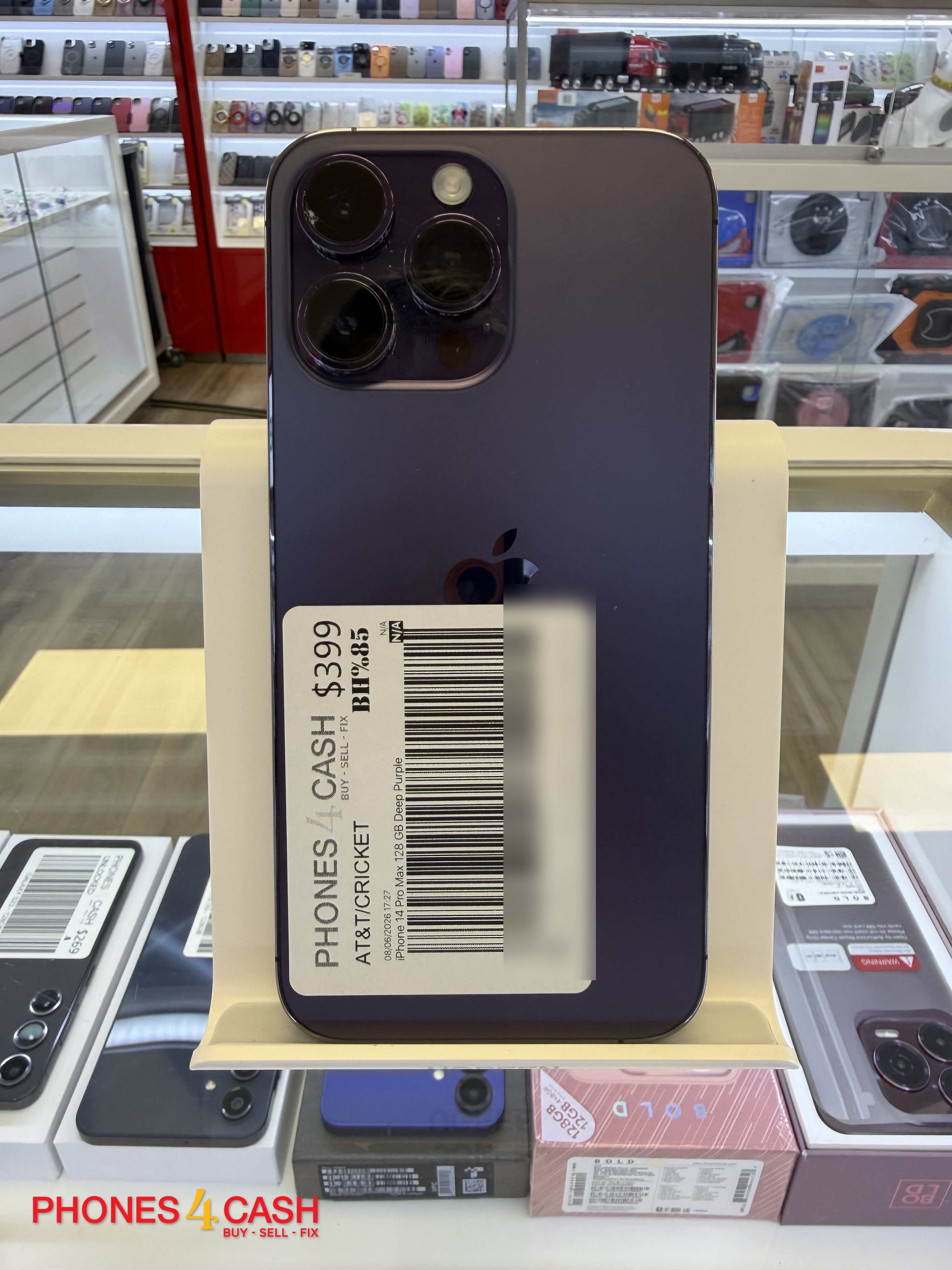iPhone 14 Pro Max - 128GB Deep Purple (AT&T / Cricket)