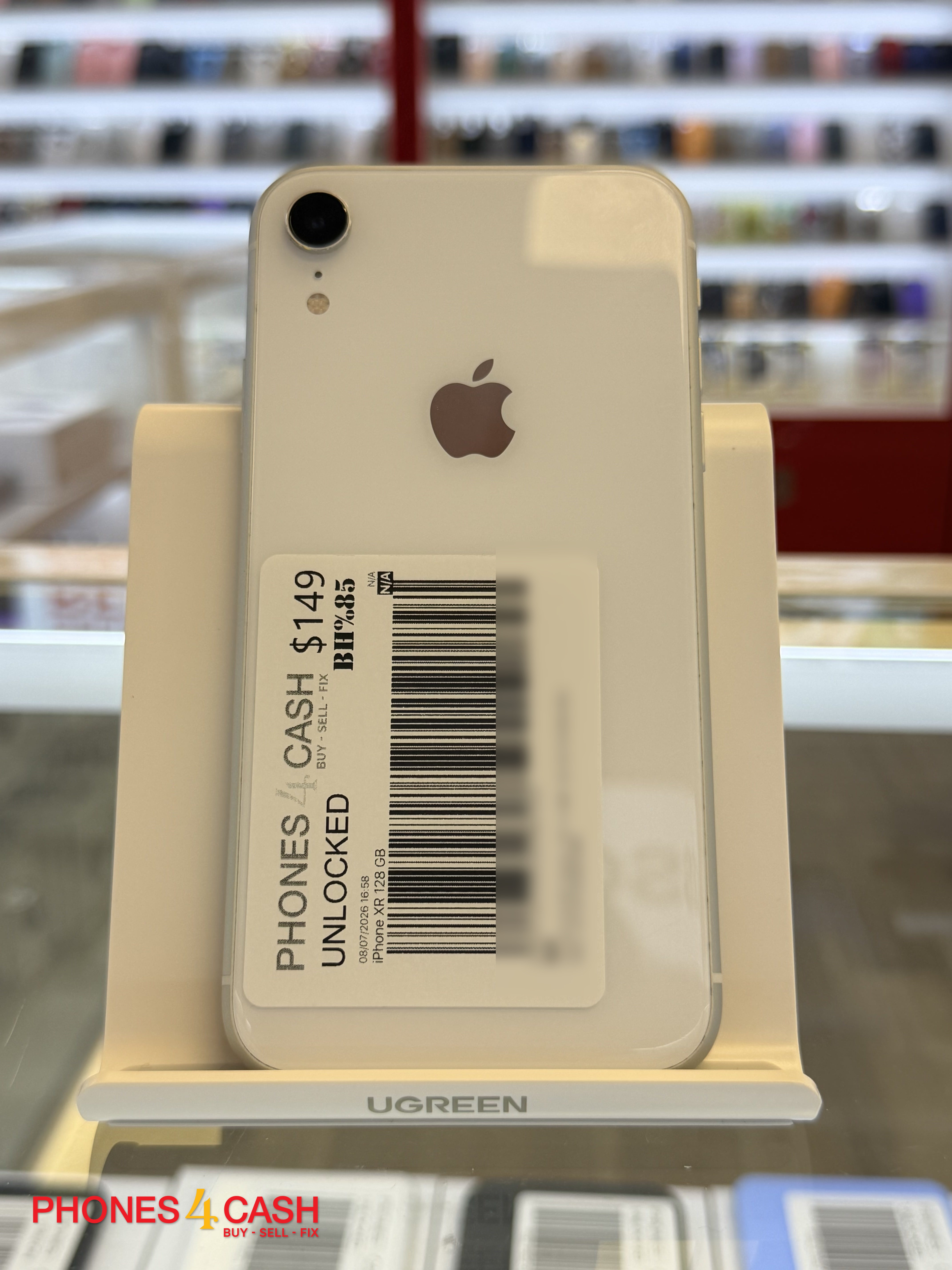 iPhone XR - 128GB White (Unlocked)