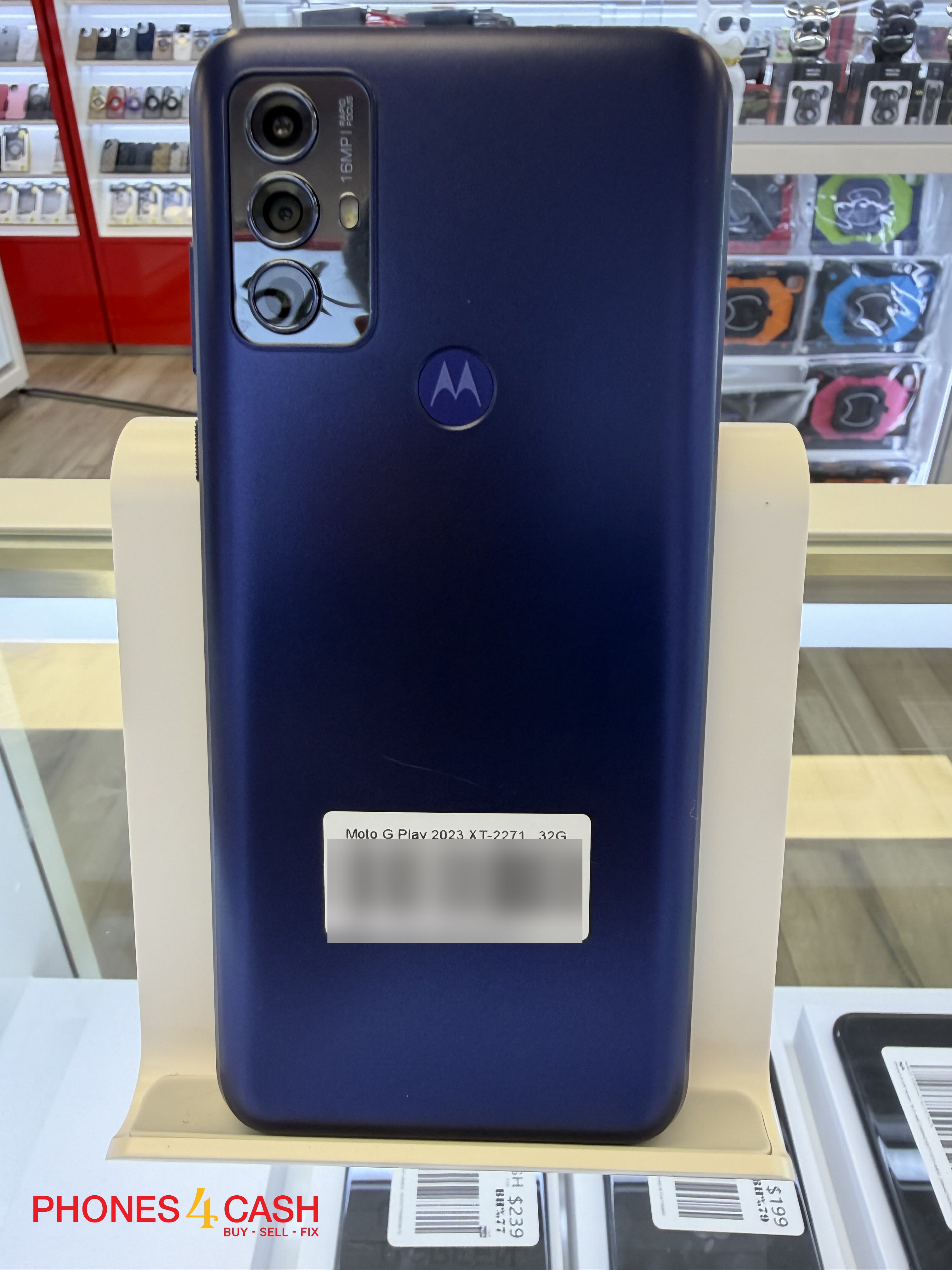 Motorola Moto G Play (2023) - 32GB Navy Blue (Unlocked)