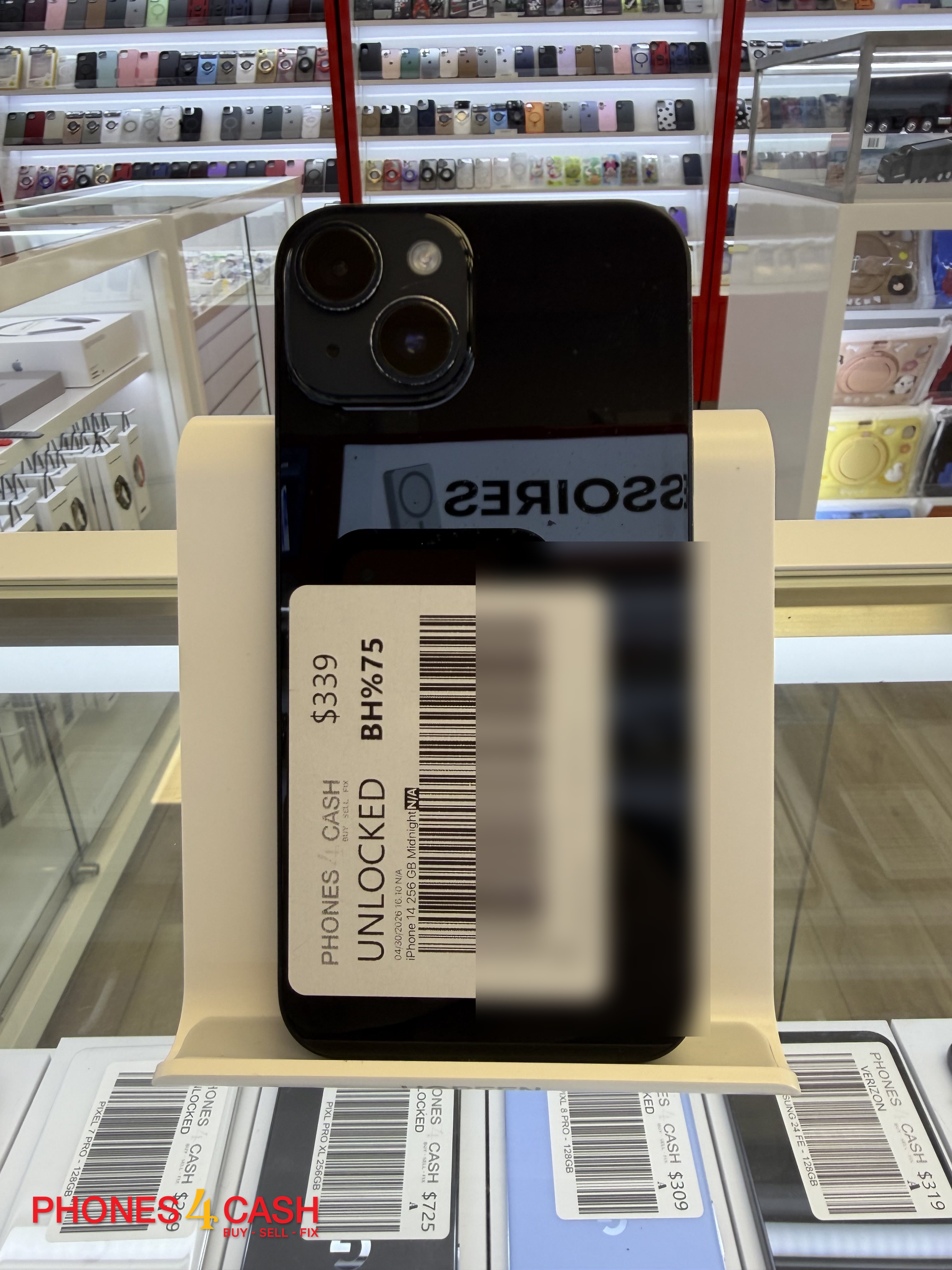 iPhone 14 - 256GB Midnight (Unlocked)