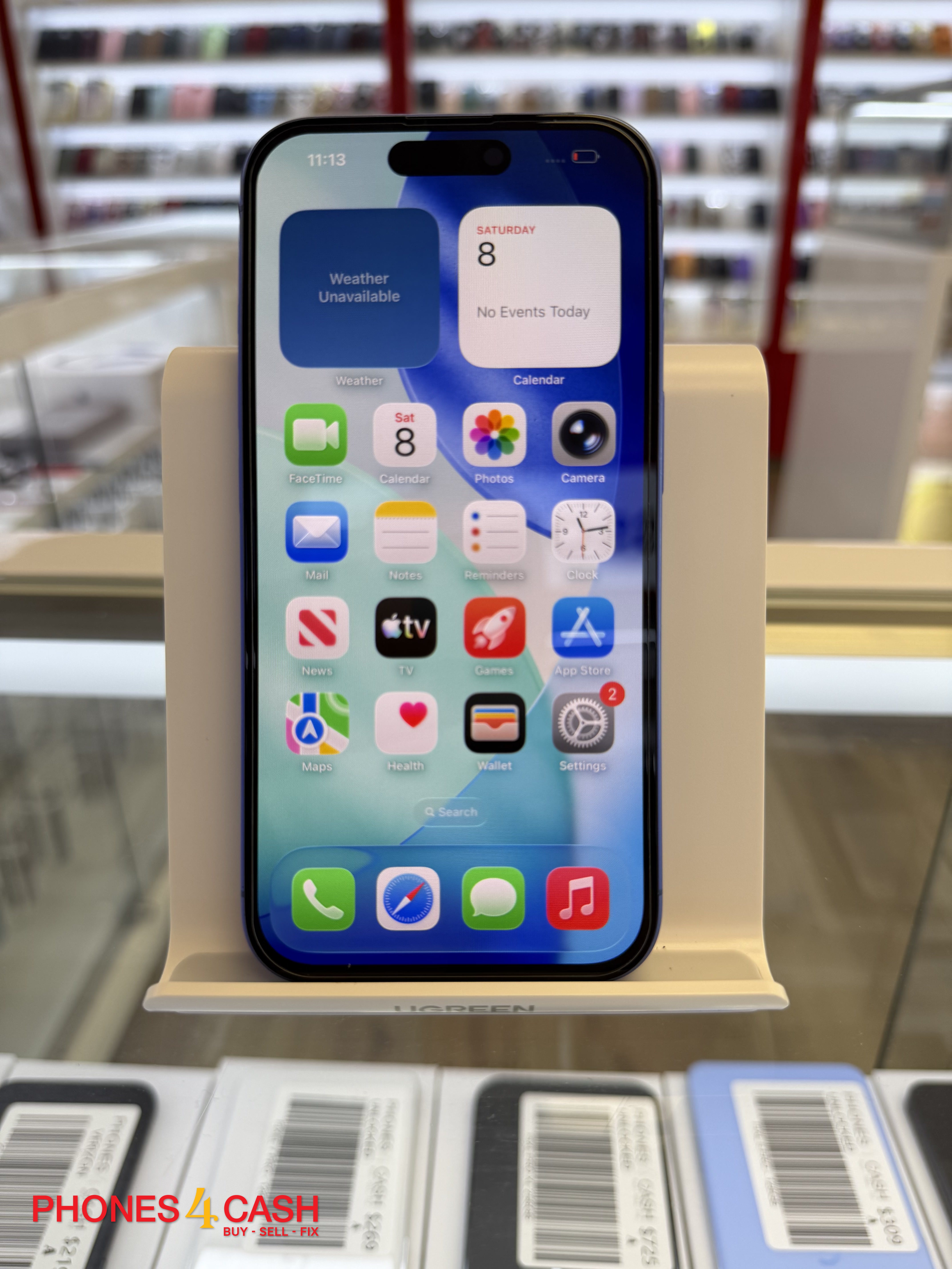 iPhone 16 - 128GB Ultramarine (Unlocked) - photo 2