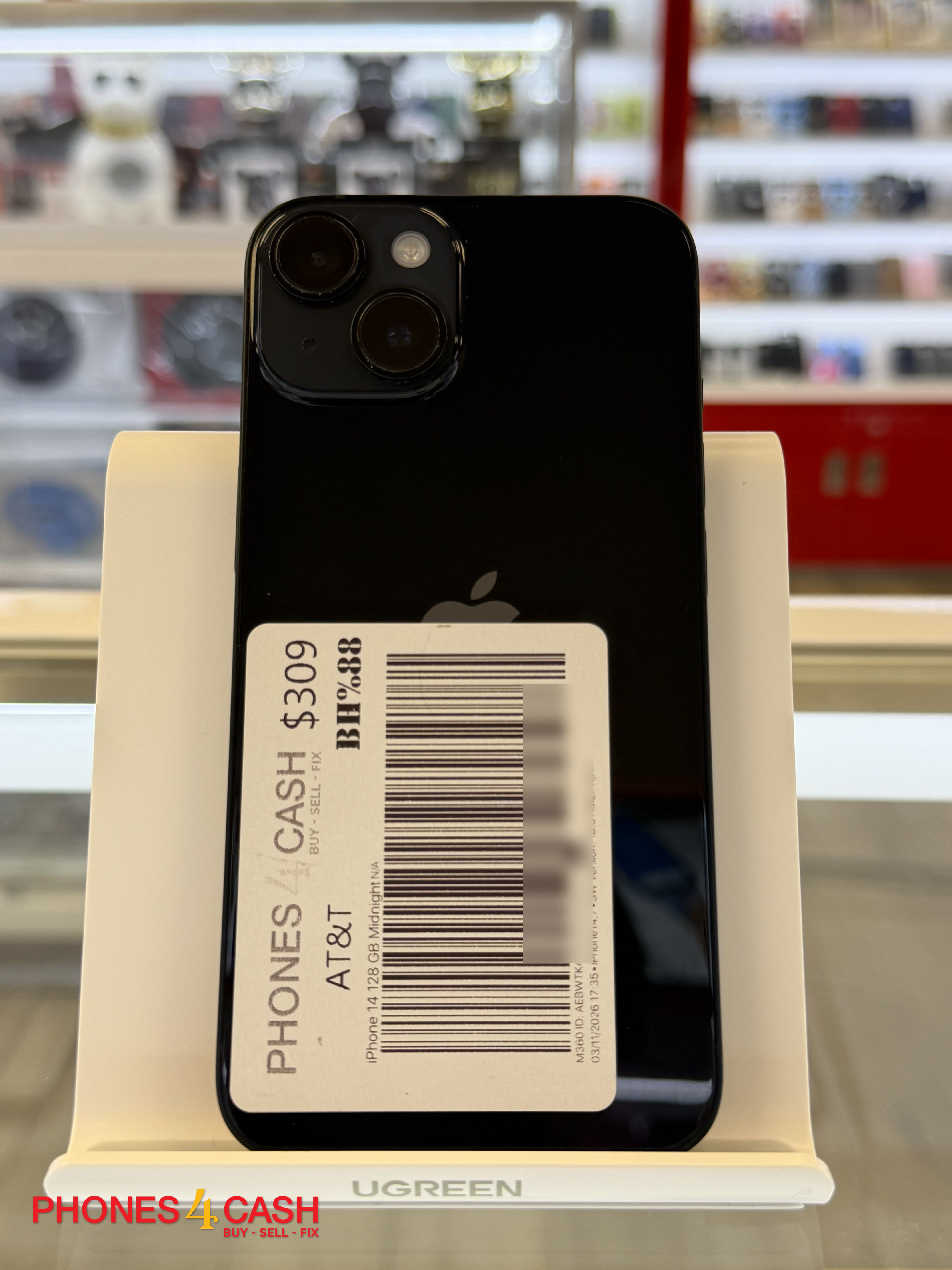 iPhone 14 - 128GB Midnight (AT&T)
