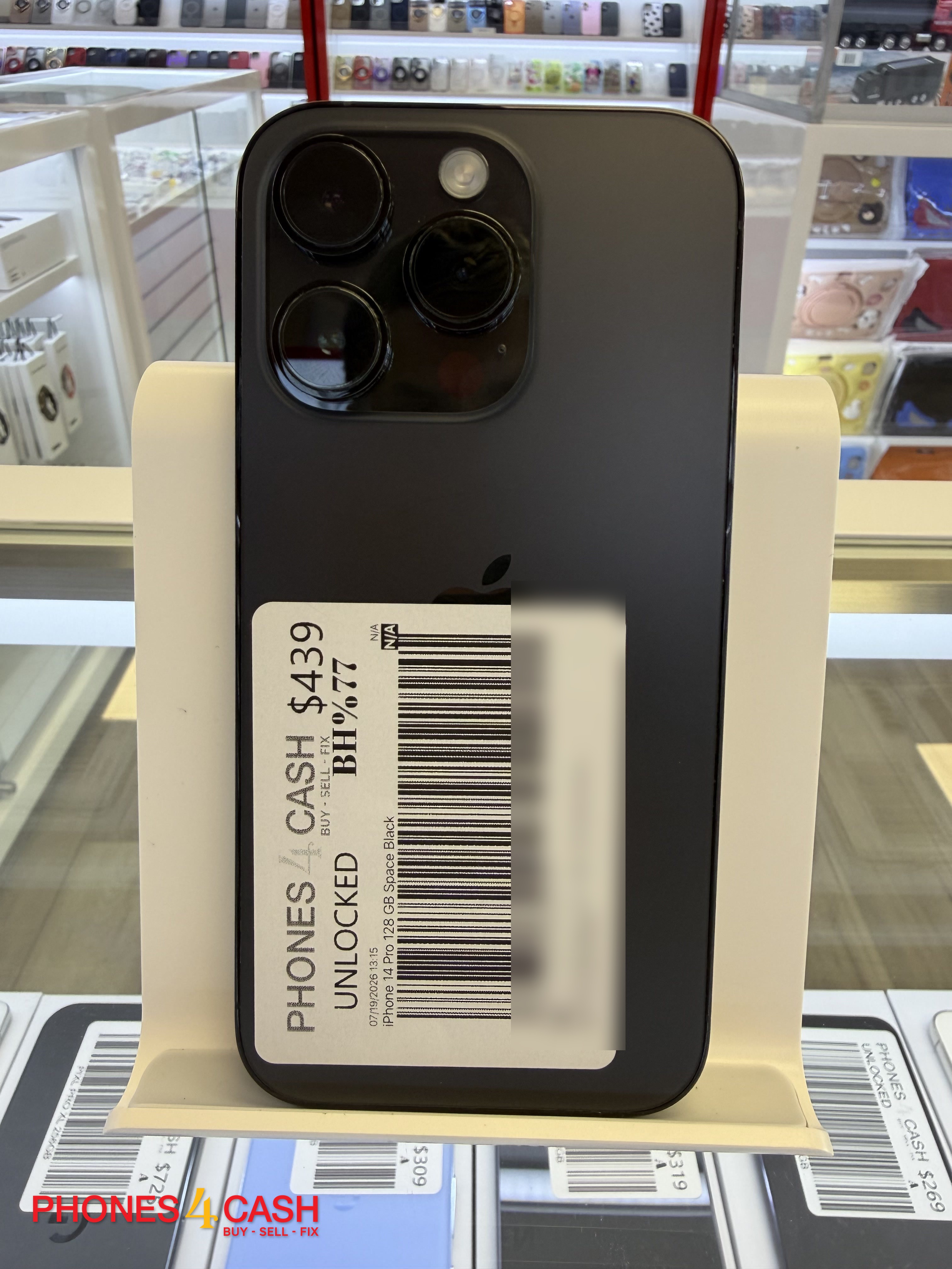 iPhone 14 Pro - 128GB Space Black (Unlocked)