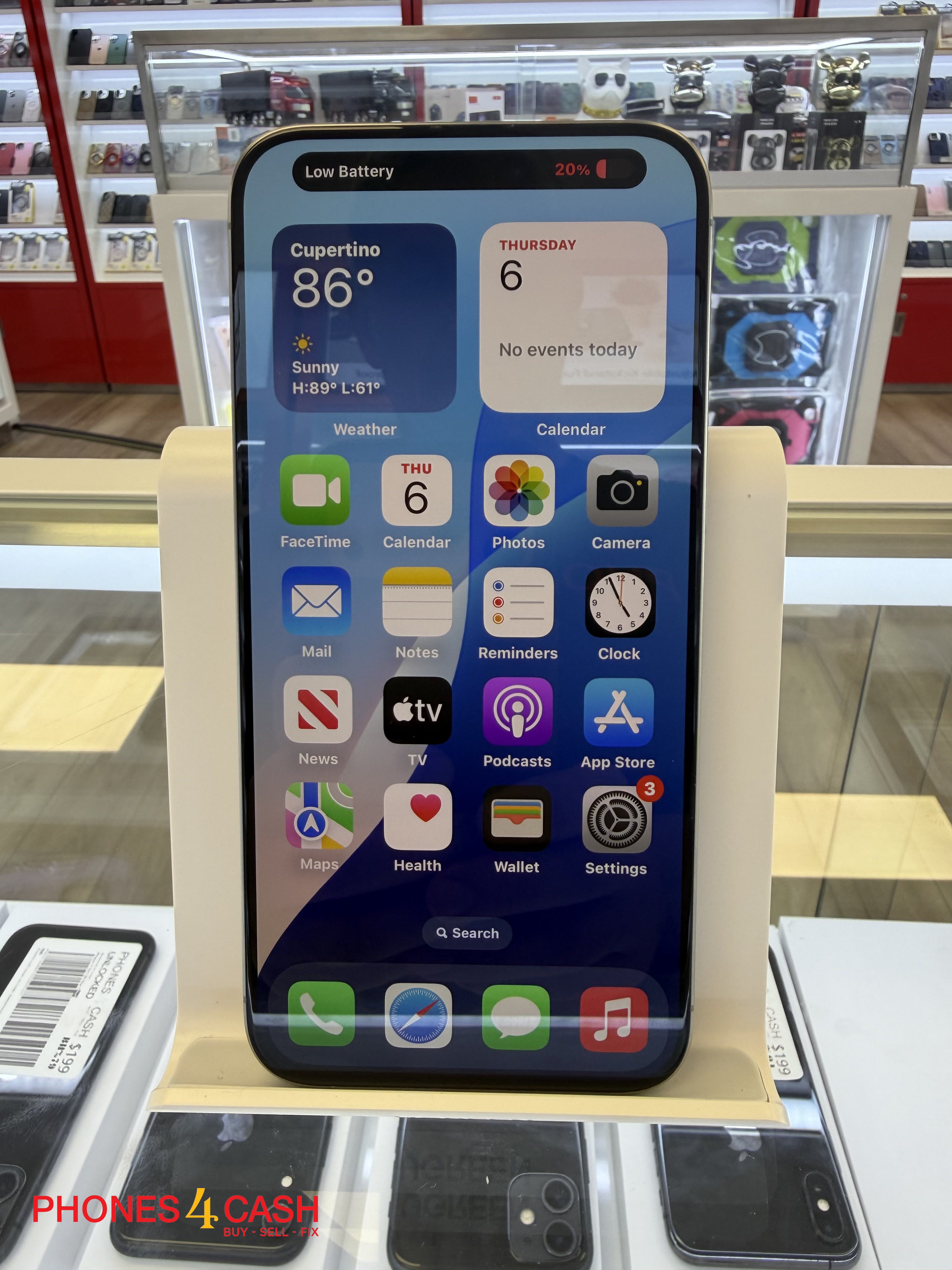 iPhone 15 Pro Max - 256GB Natural Titanium (Spectrum) - photo 2