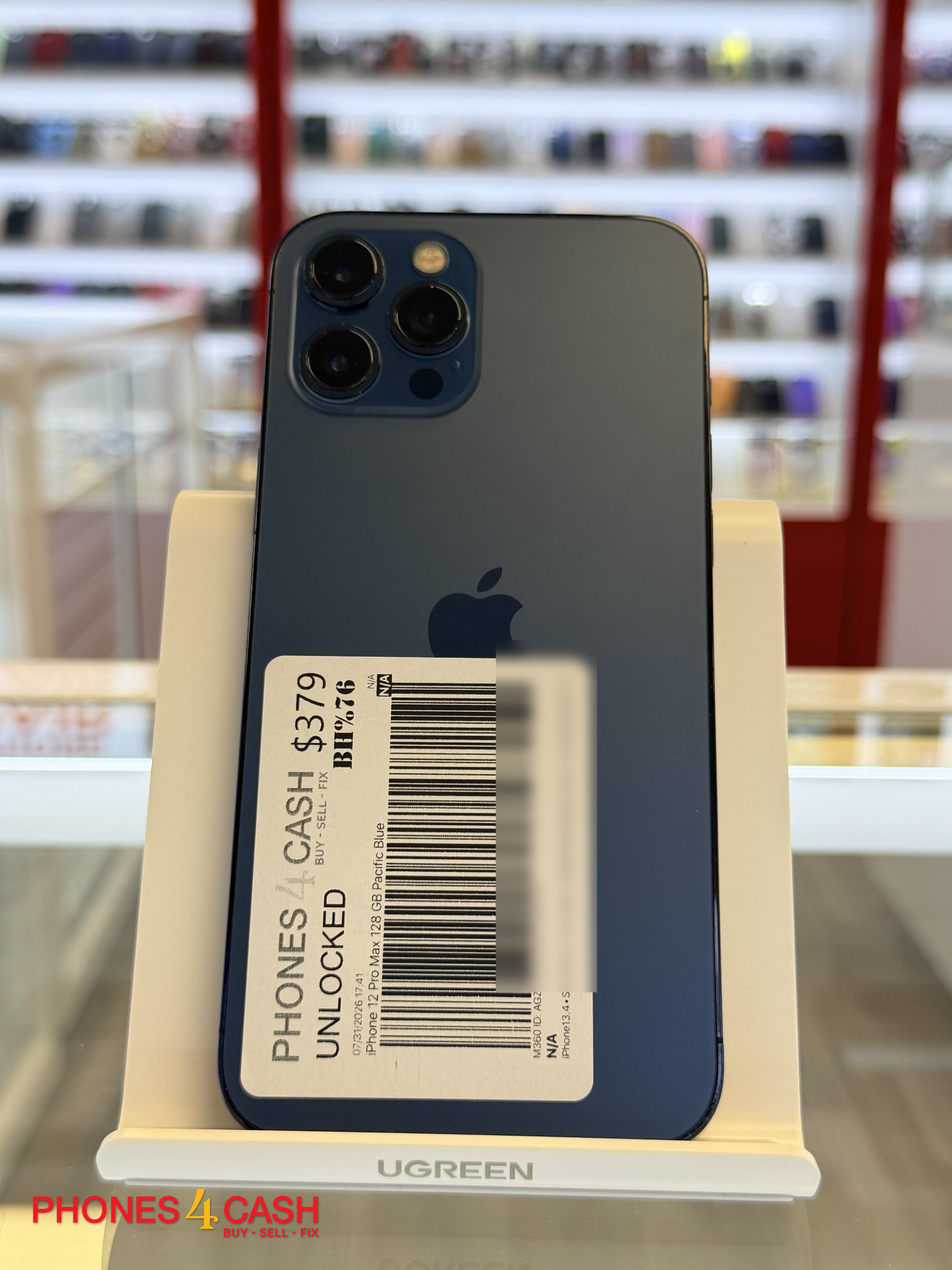 iPhone 12 Pro Max - 128GB Pacific Blue (Unlocked)