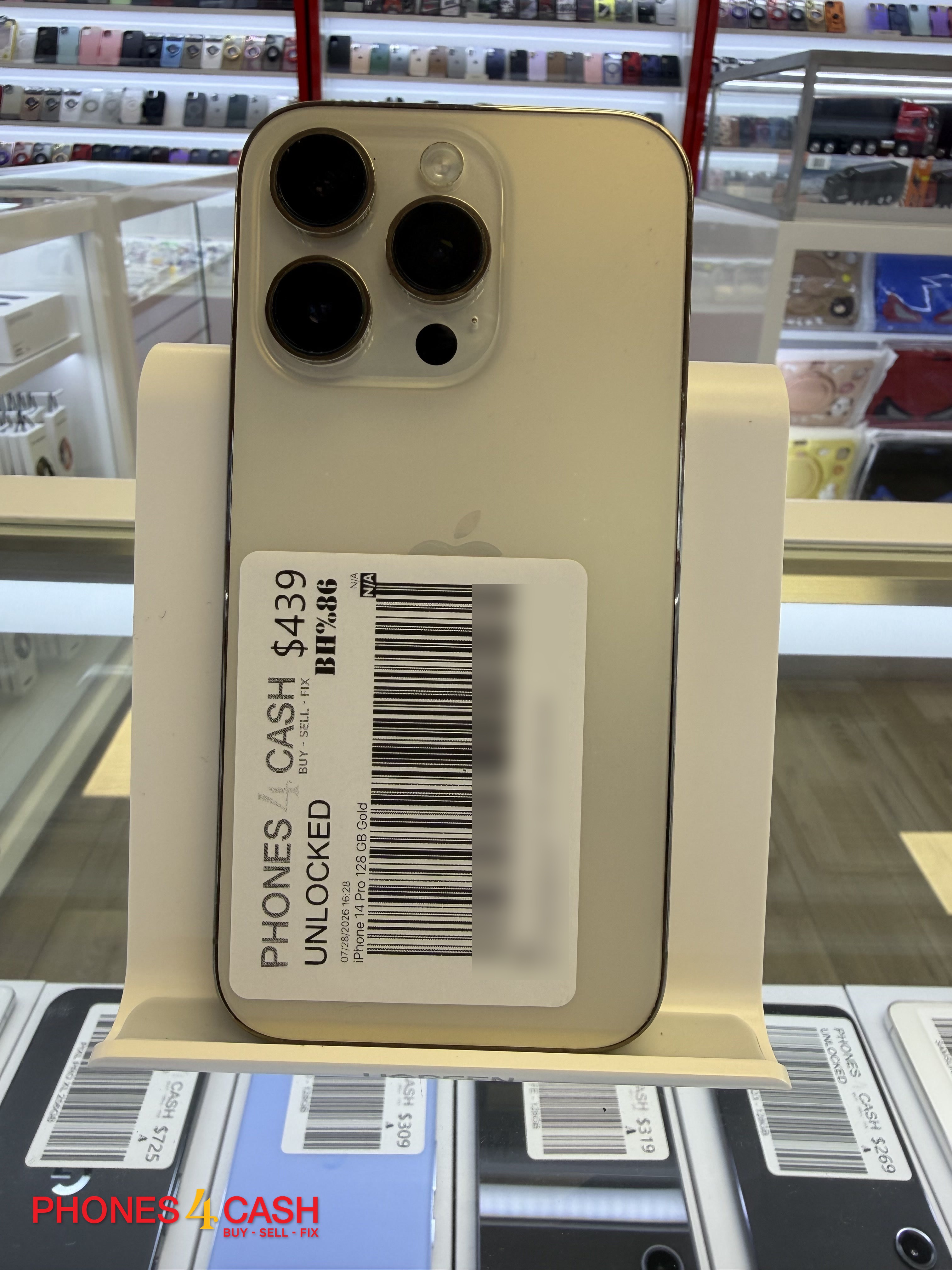 iPhone 14 Pro - 128GB Gold (Unlocked)