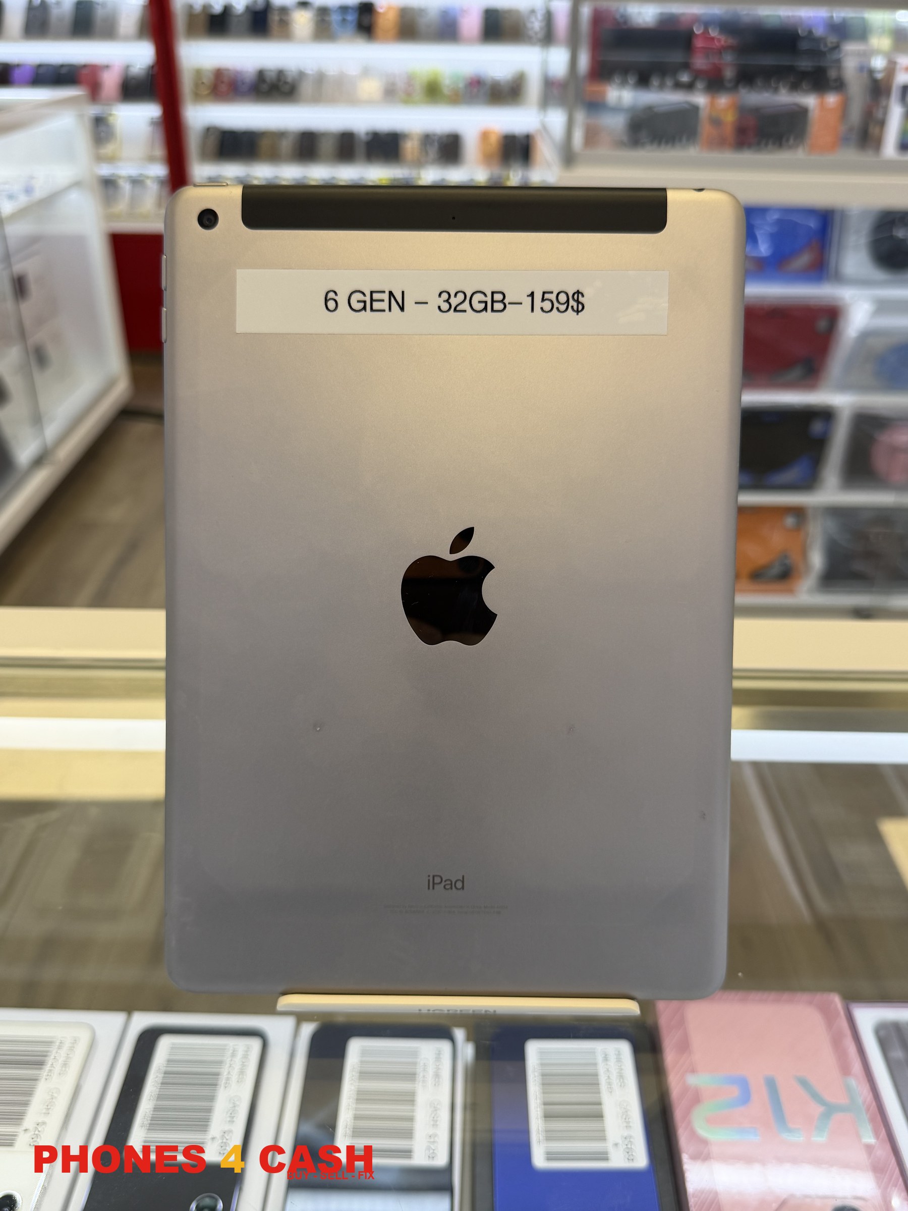 iPad (6th Gen) - 32GB Wi-Fi + Cellular