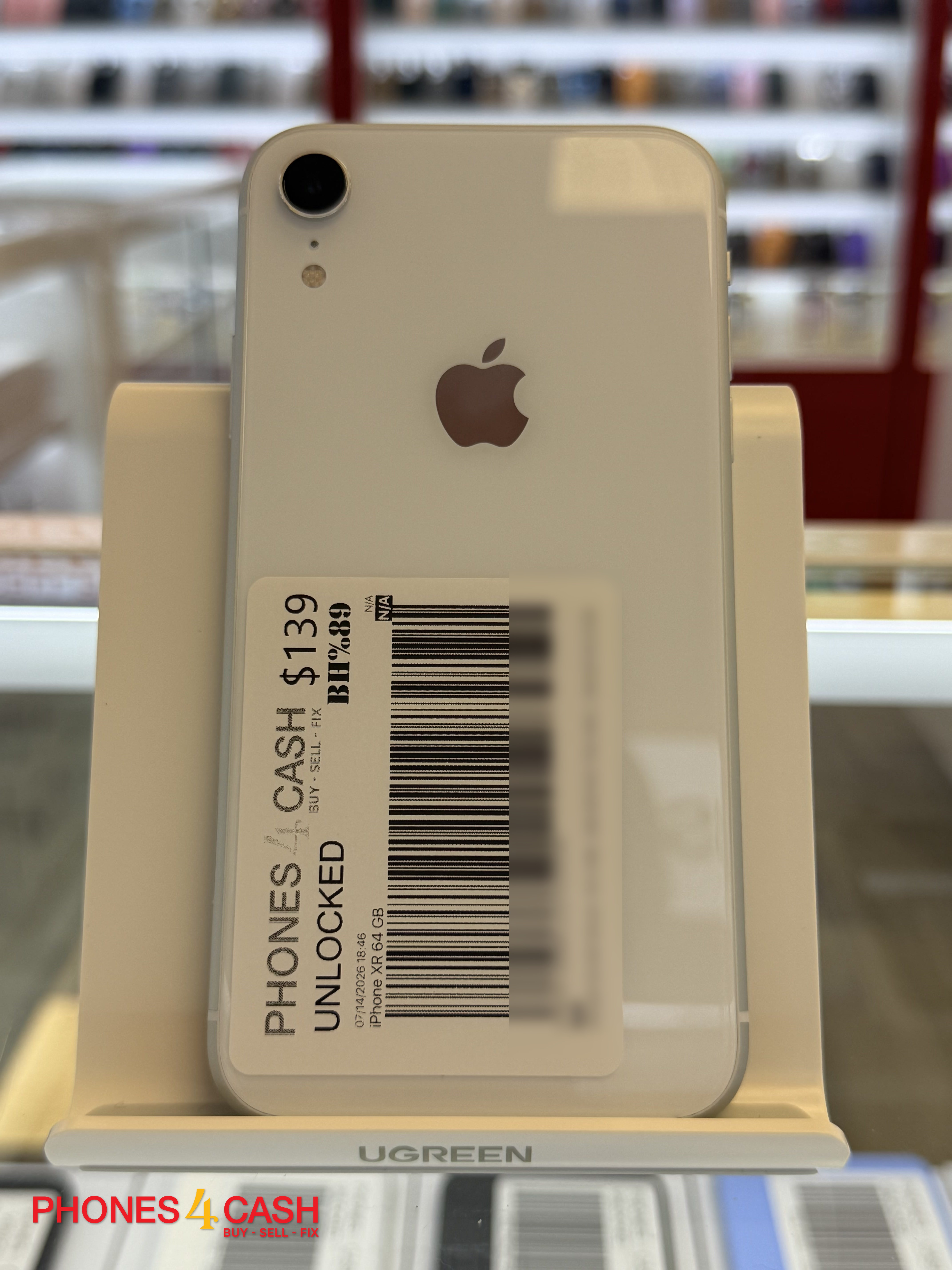 iPhone XR - 64GB White (Unlocked)