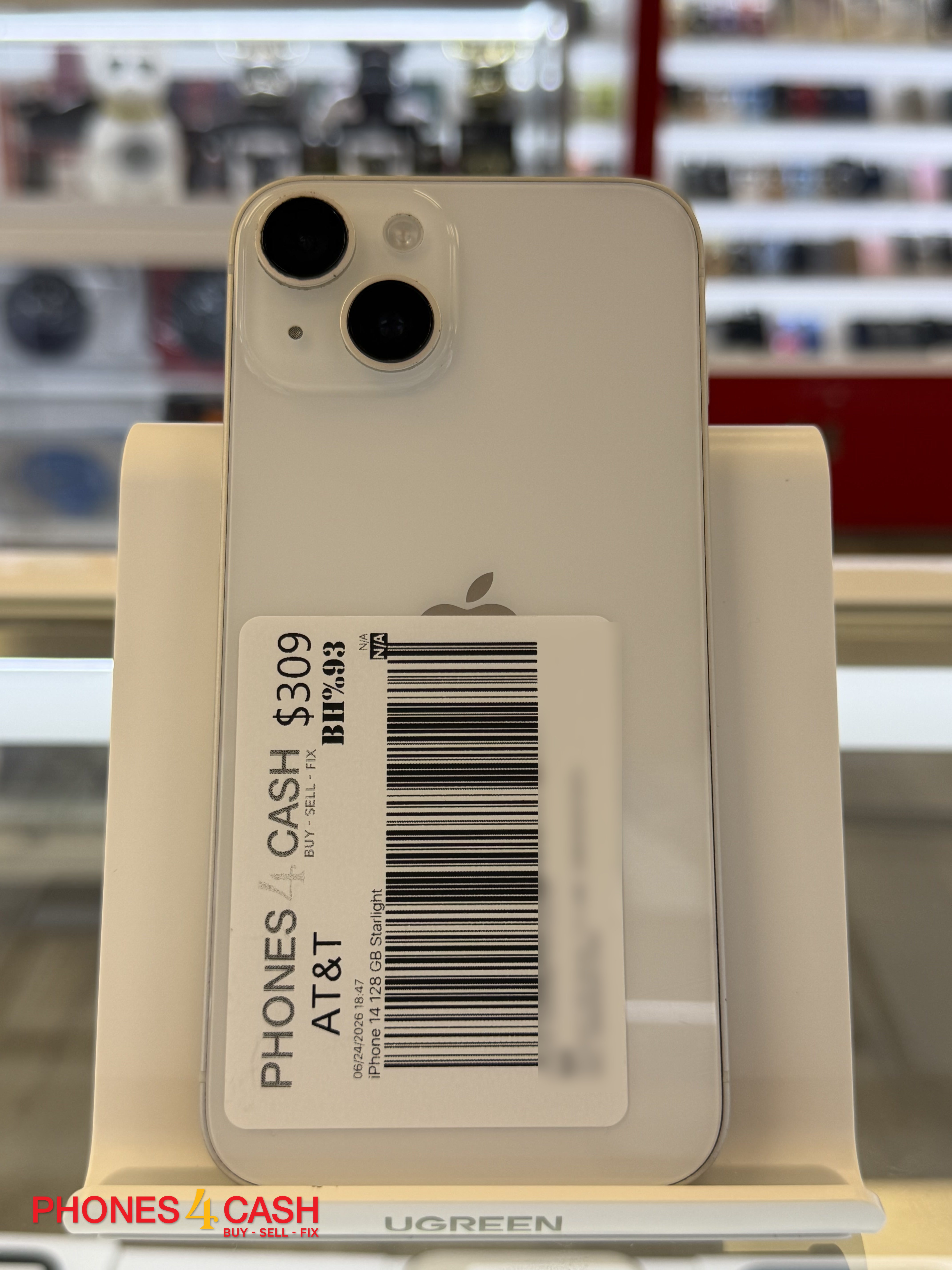 iPhone 14 - 128GB Starlight (AT&T)
