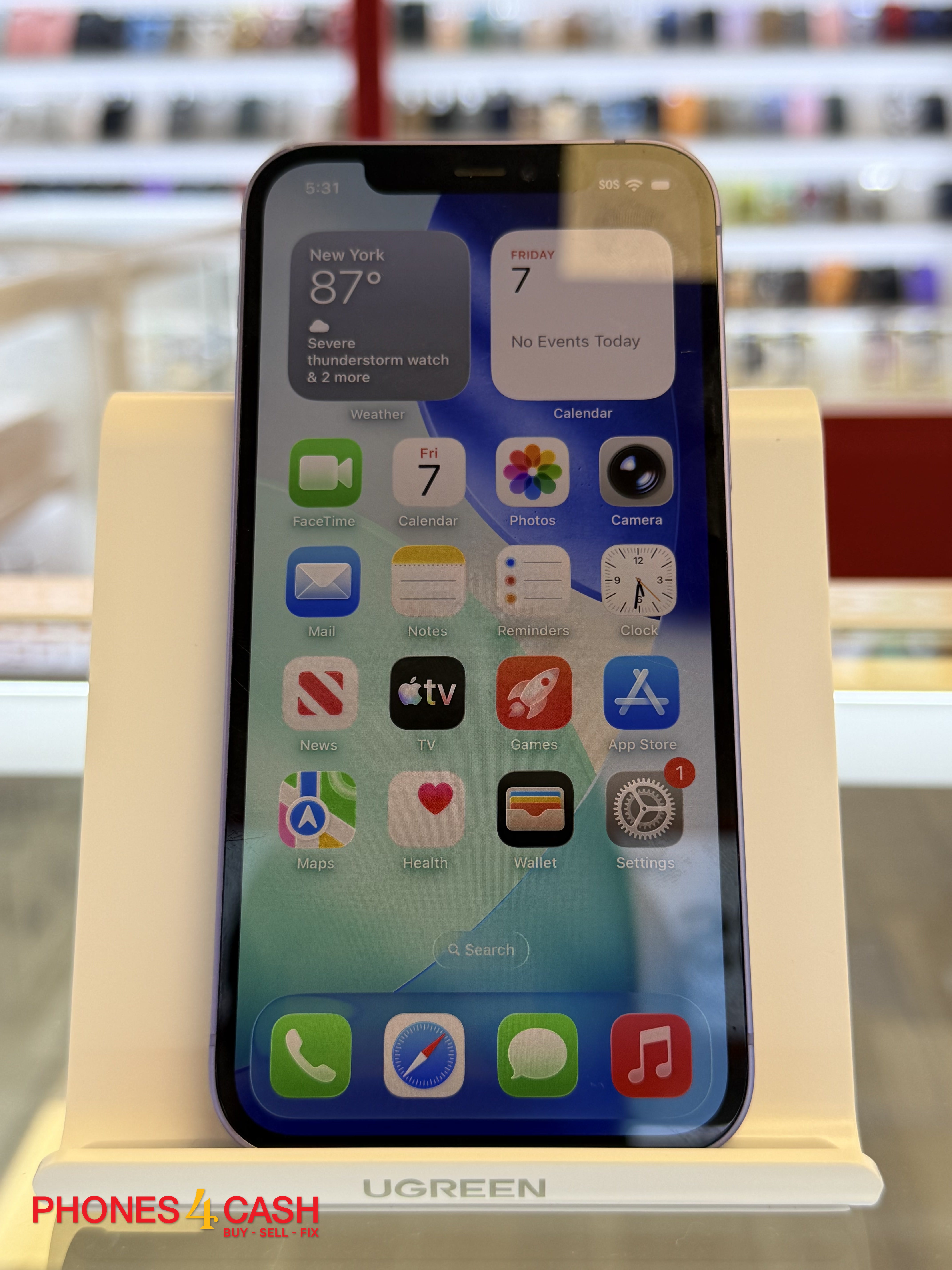 iPhone 12 - 128GB Purple (Unlocked) - photo 2