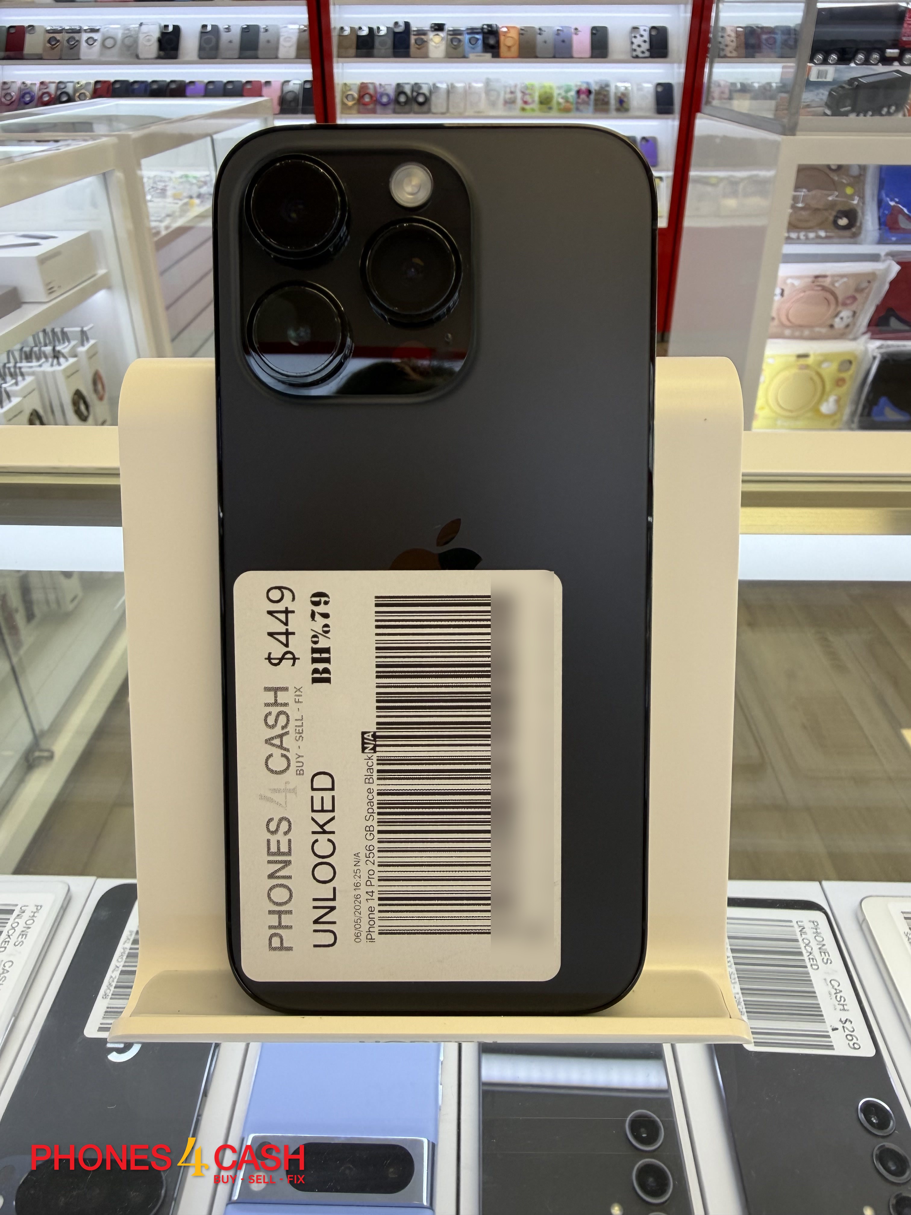 iPhone 14 Pro - 256GB Space Black (Unlocked)