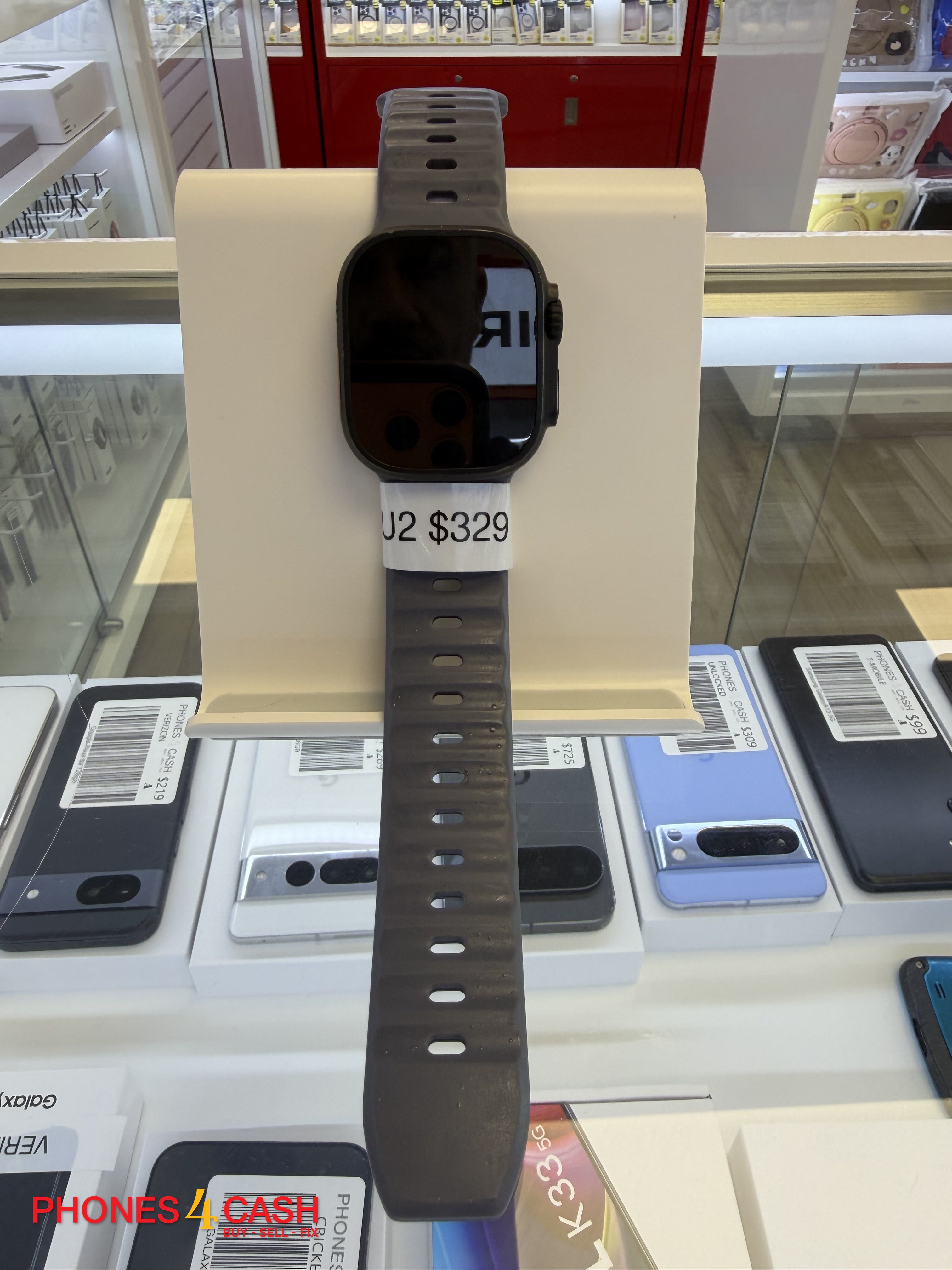 Apple Watch Ultra 2 - 49mm Black Titanium with Ocean Band (GPS + Cellular)