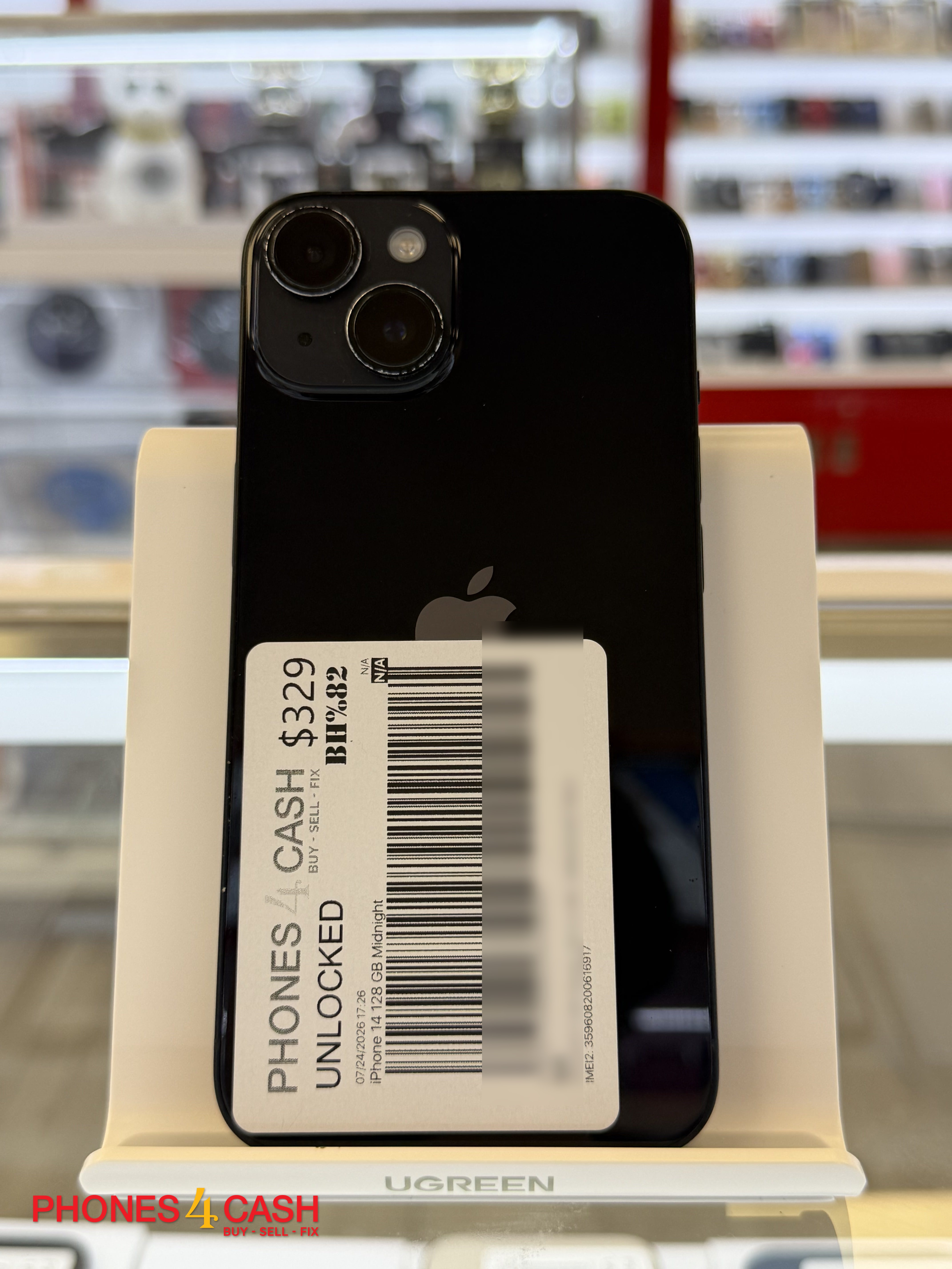 iPhone 14 - 128GB Midnight (Unlocked)