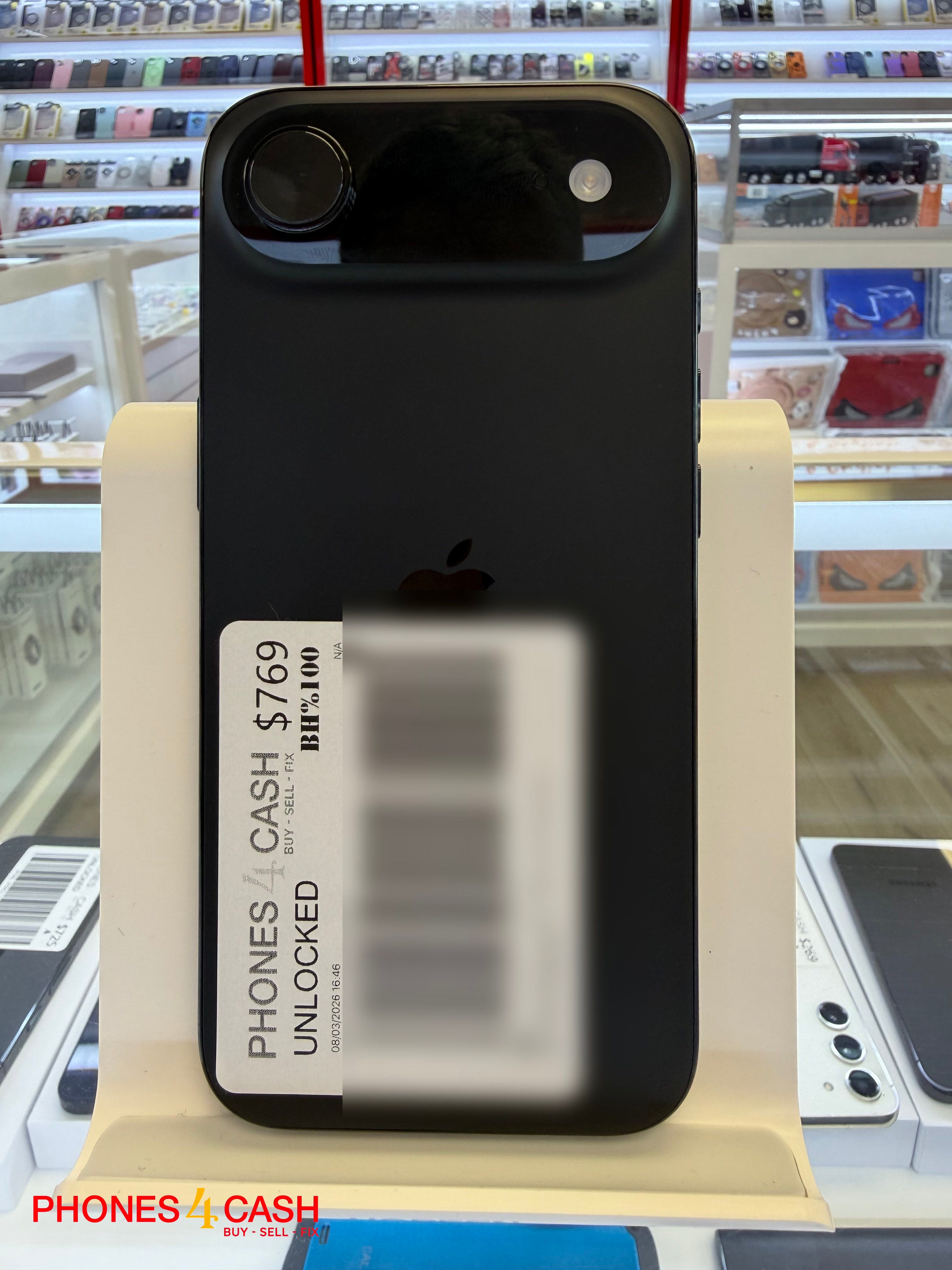 iPhone 17 Air - 256GB Black (Unlocked) — Grade A - photo 2